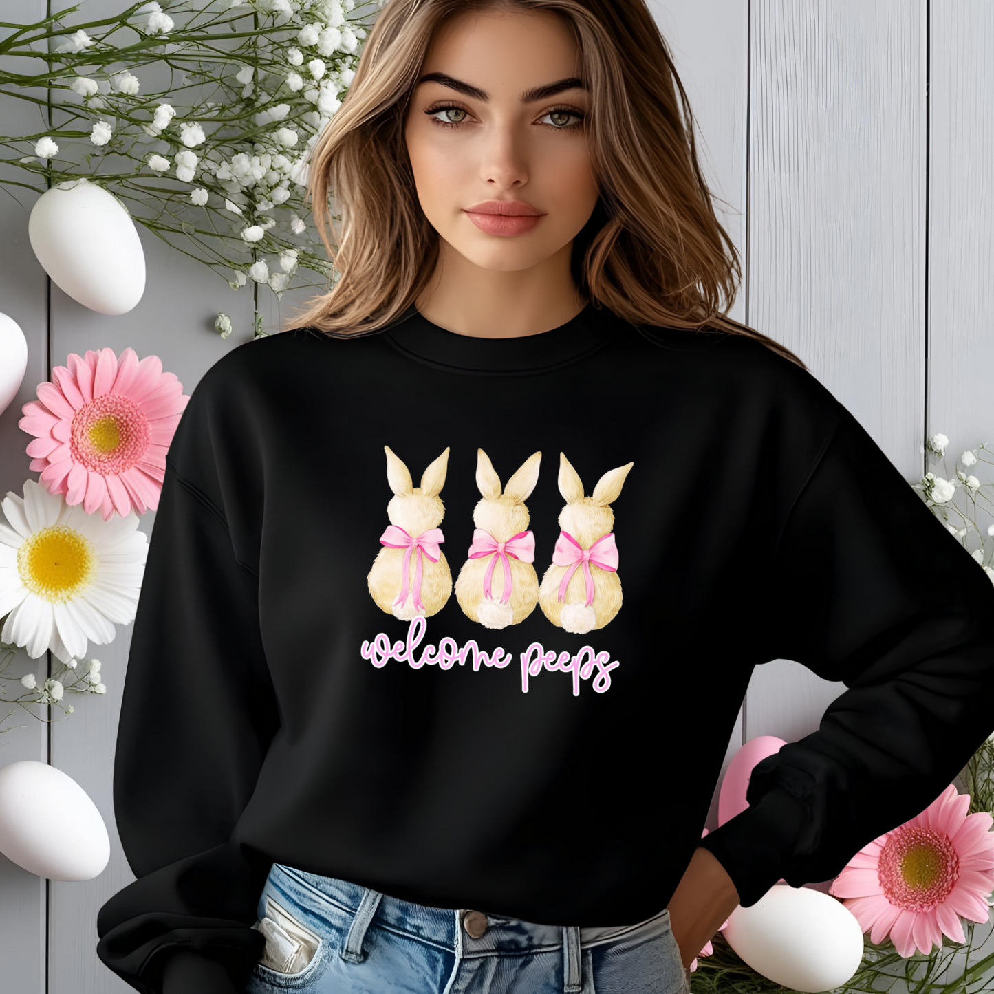 Welcome Peeps Crewneck Sweatshirt