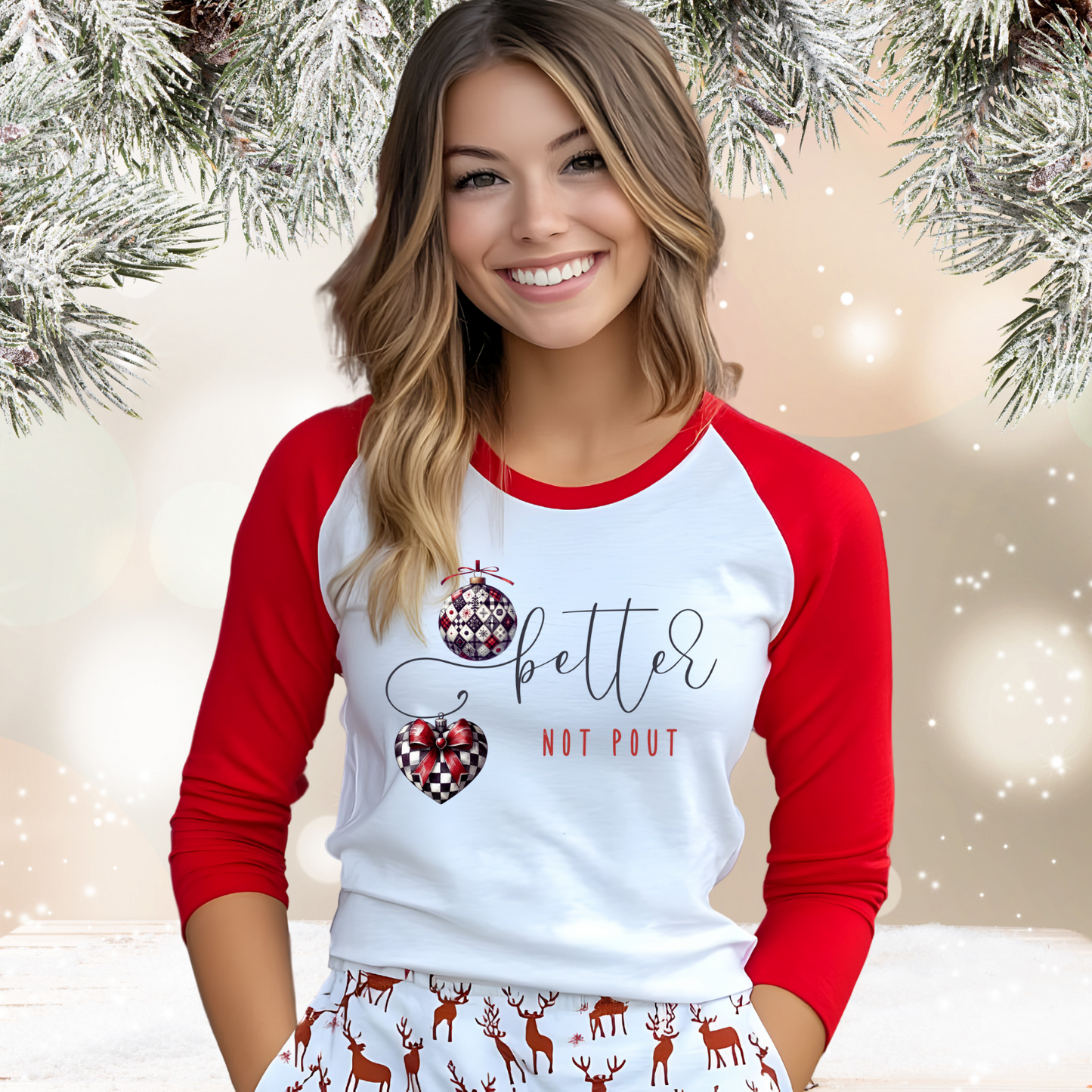 Better Not Pout Baseball Tee