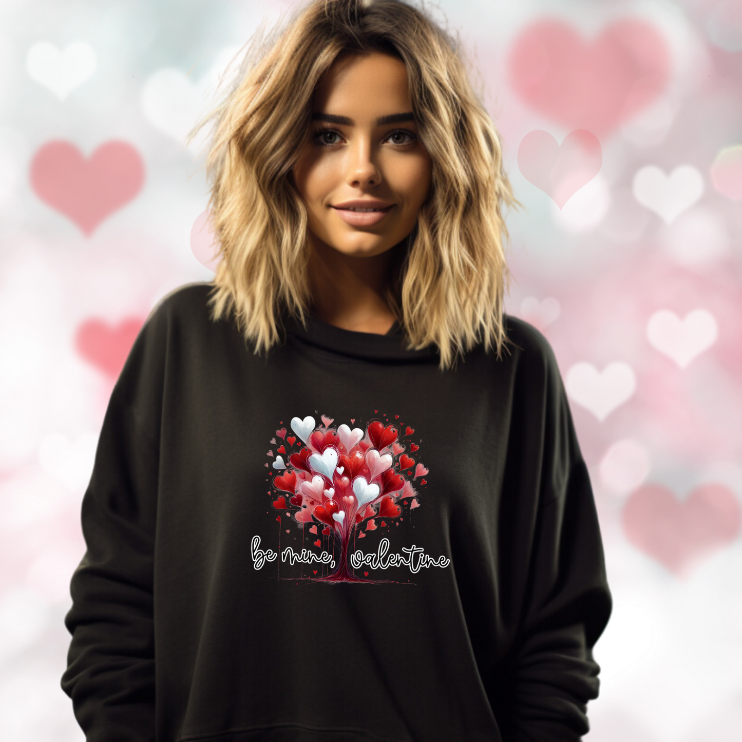 Be Mine, Valentine Crewneck Sweatshirt