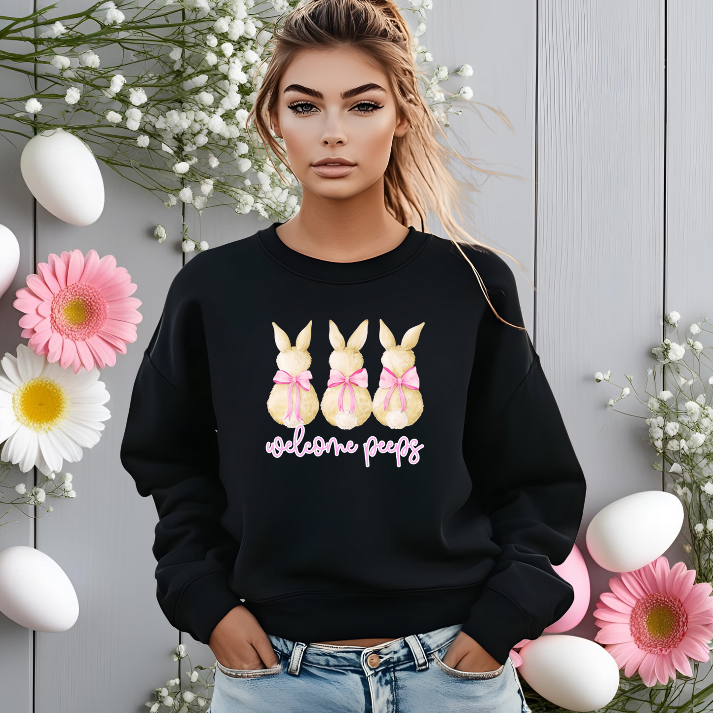 Welcome Peeps Crewneck Sweatshirt