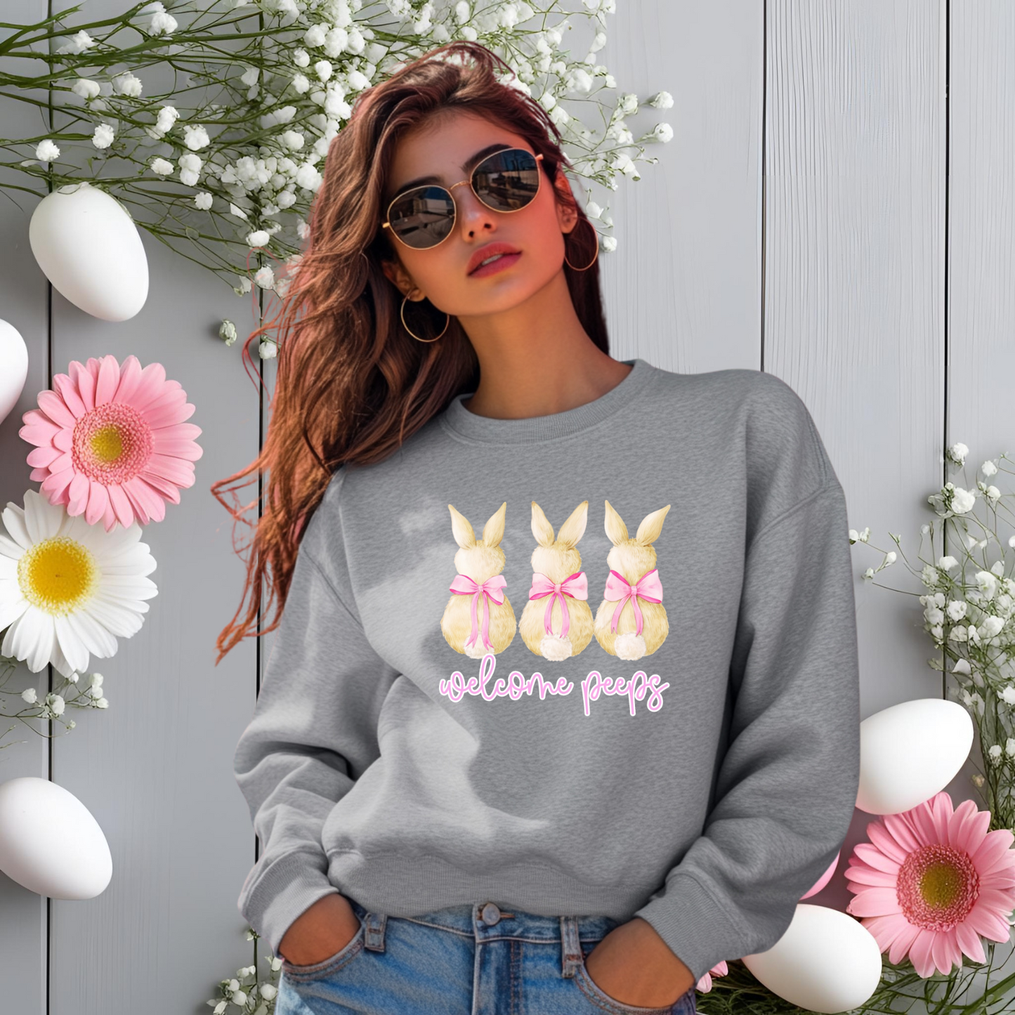 Welcome Peeps Crewneck Sweatshirt