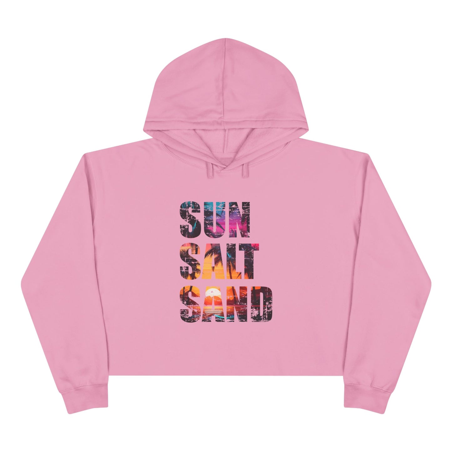 Sun Salt And Sand Crop Hoodie