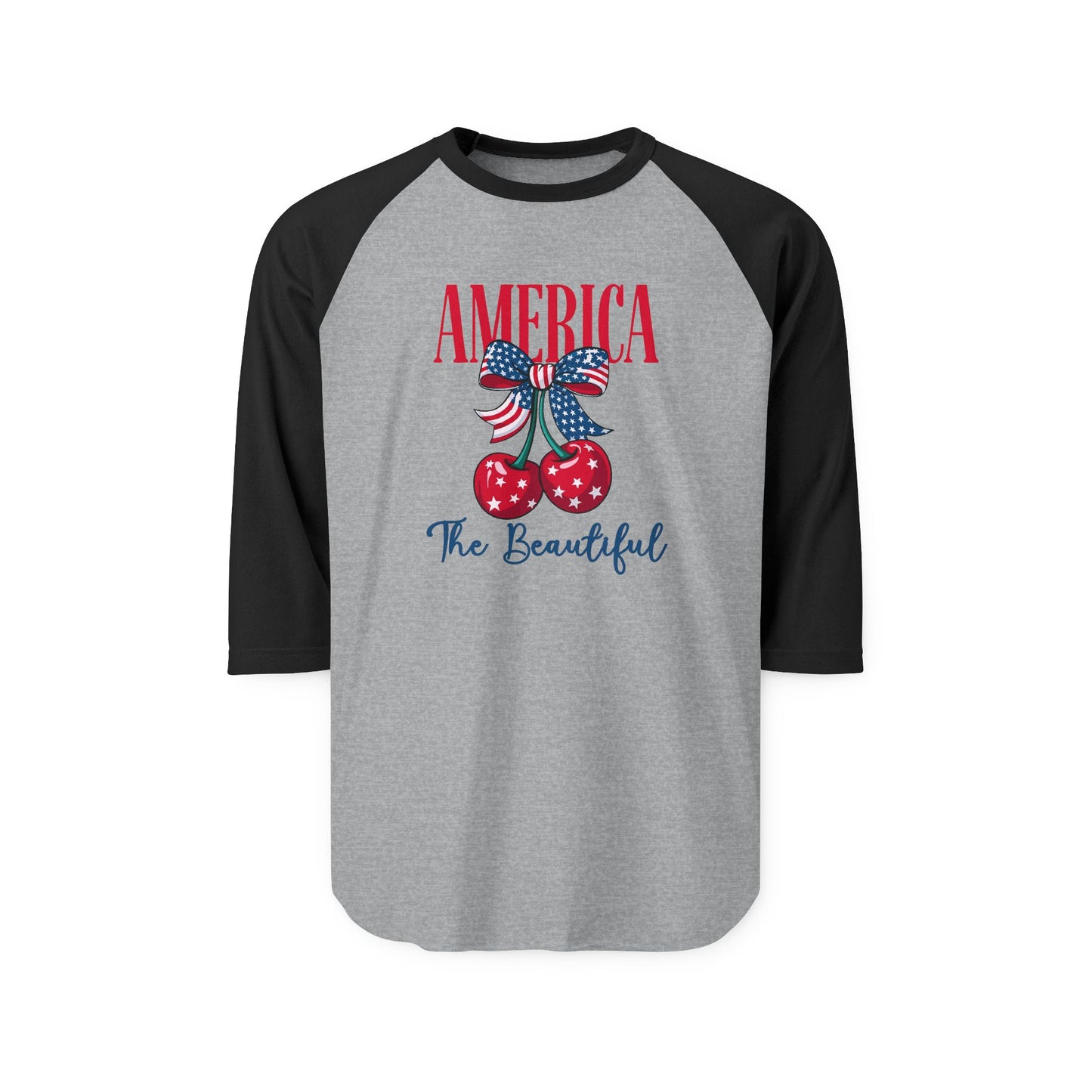 America The Beautiful Baseball Tee