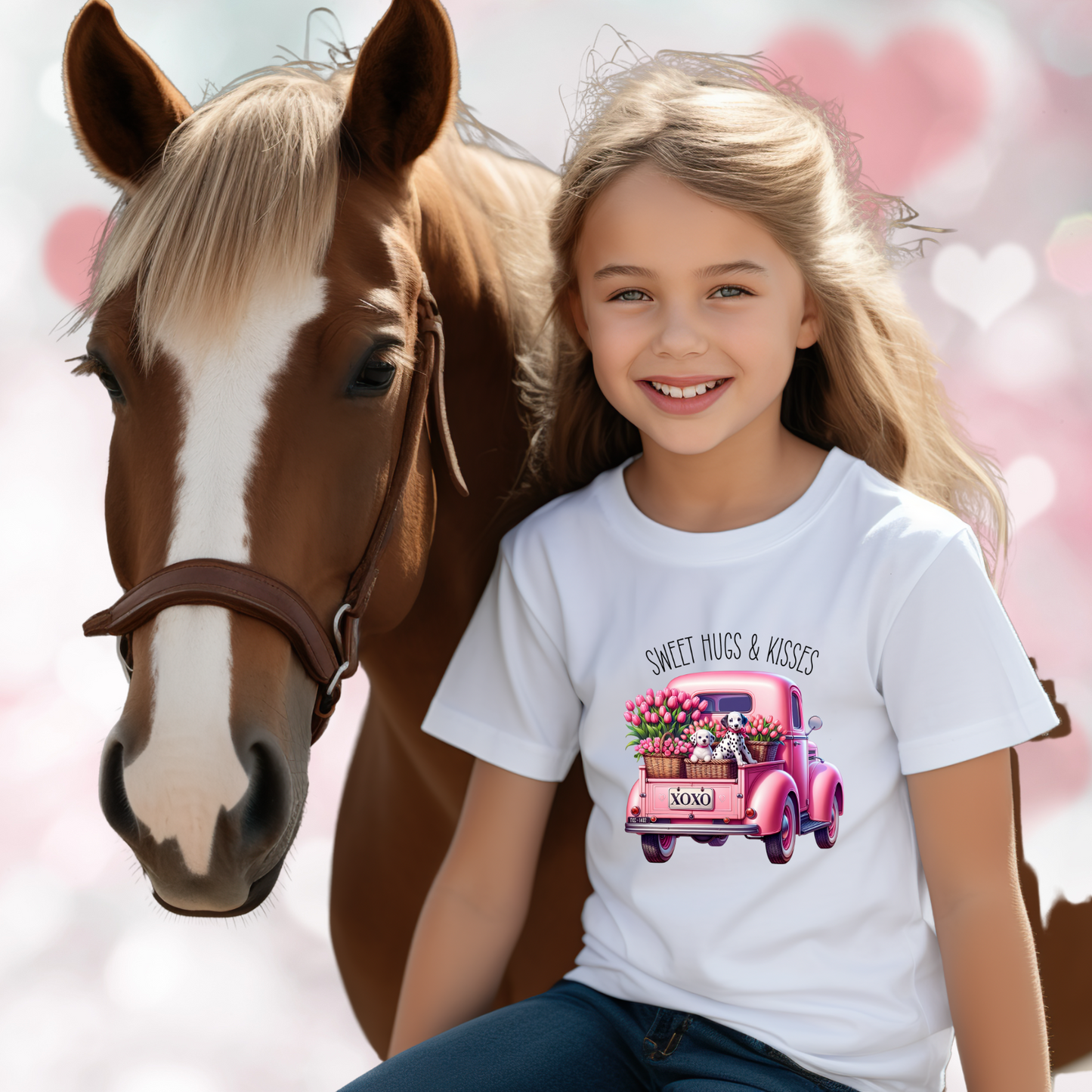 Sweet Hugs & Kisses Kid’s T-Shirt