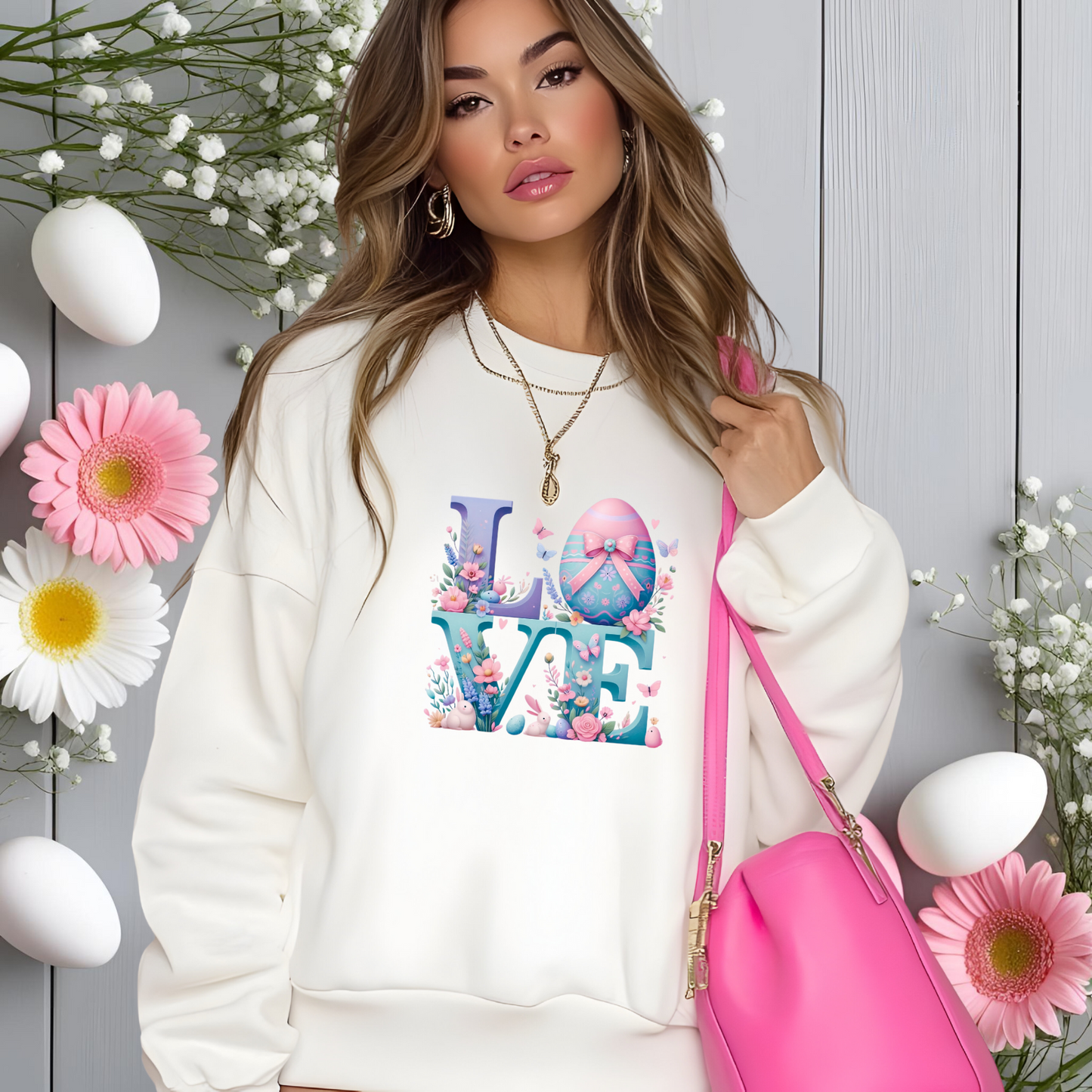 Easter Love Crewneck Sweatshirt