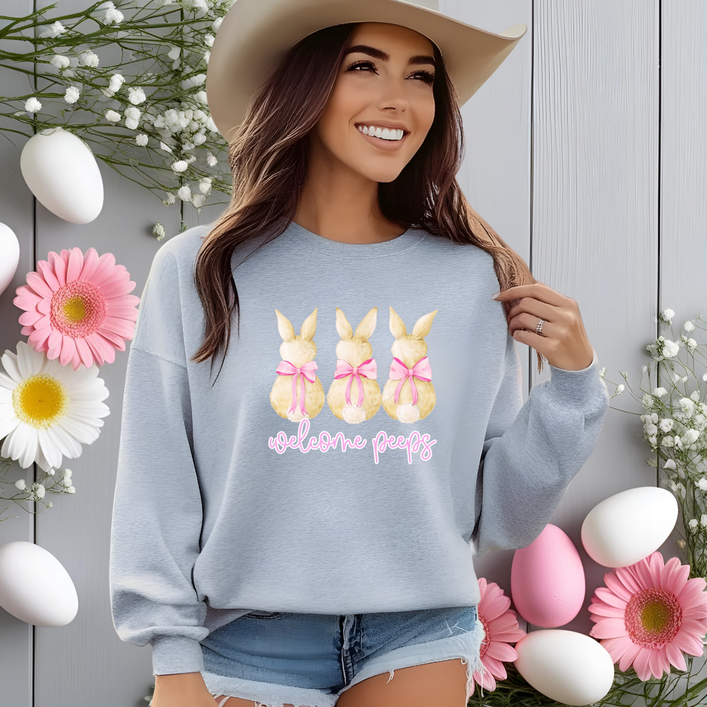 Welcome Peeps Crewneck Sweatshirt