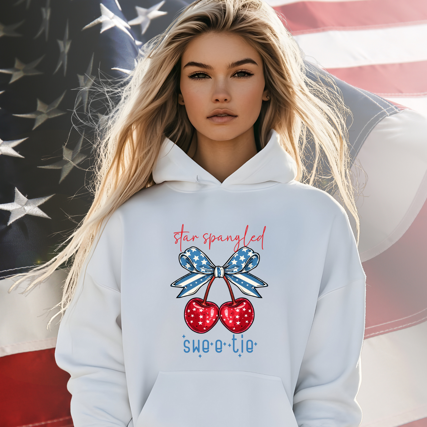 Star-Spangled Sweetie Pullover Hoodie