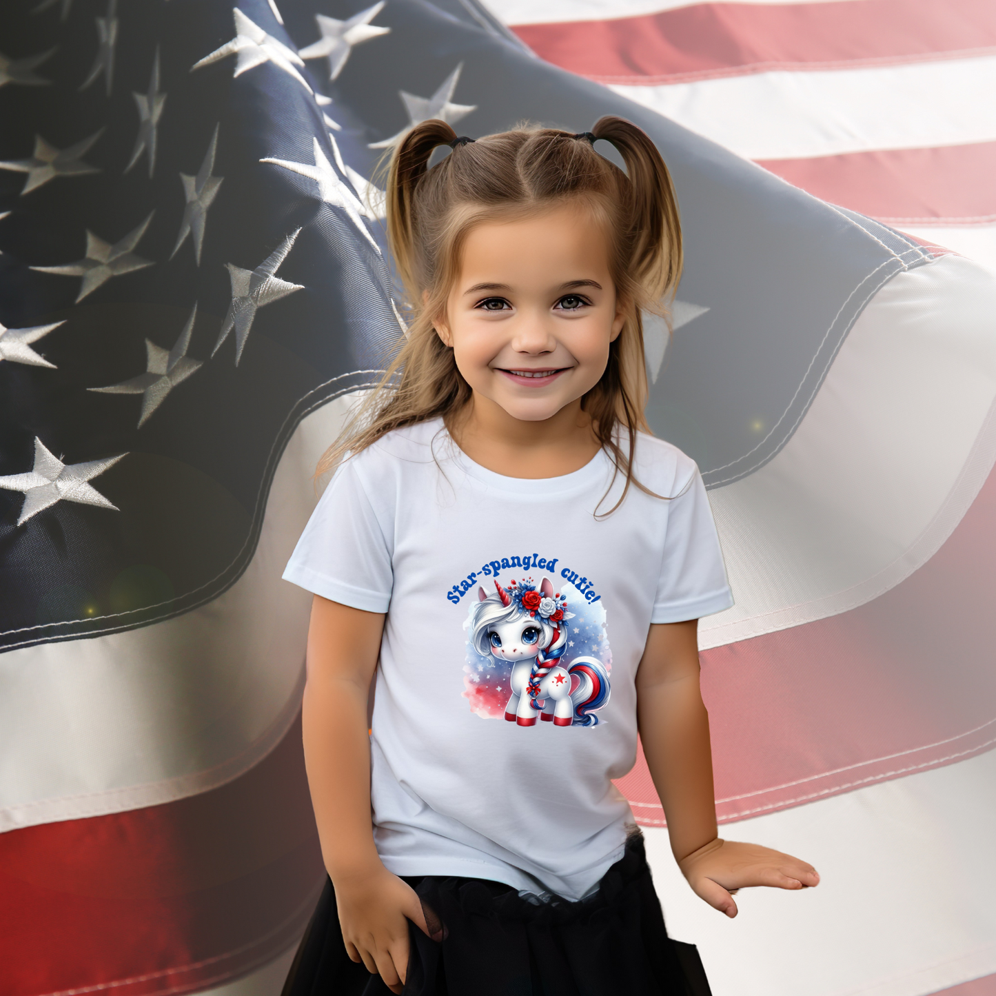 Star-Spangled Cutie Toddler T-Shirt