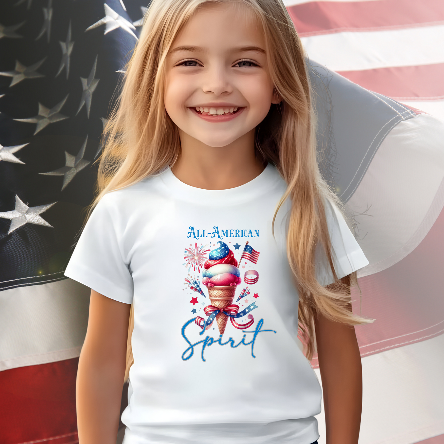 All-American Spirit Kid's T-Shirt