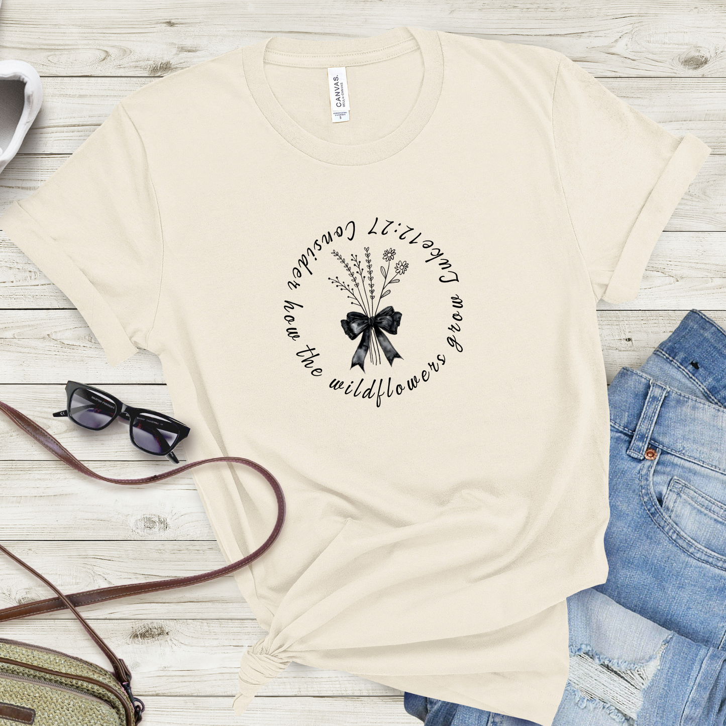 Consider How The Wildflowers Grow T-shirt
