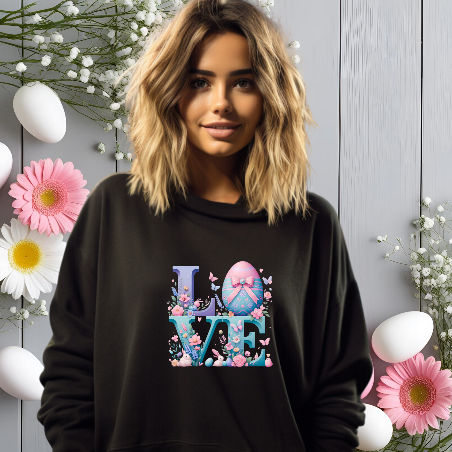 Easter Love Crewneck Sweatshirt