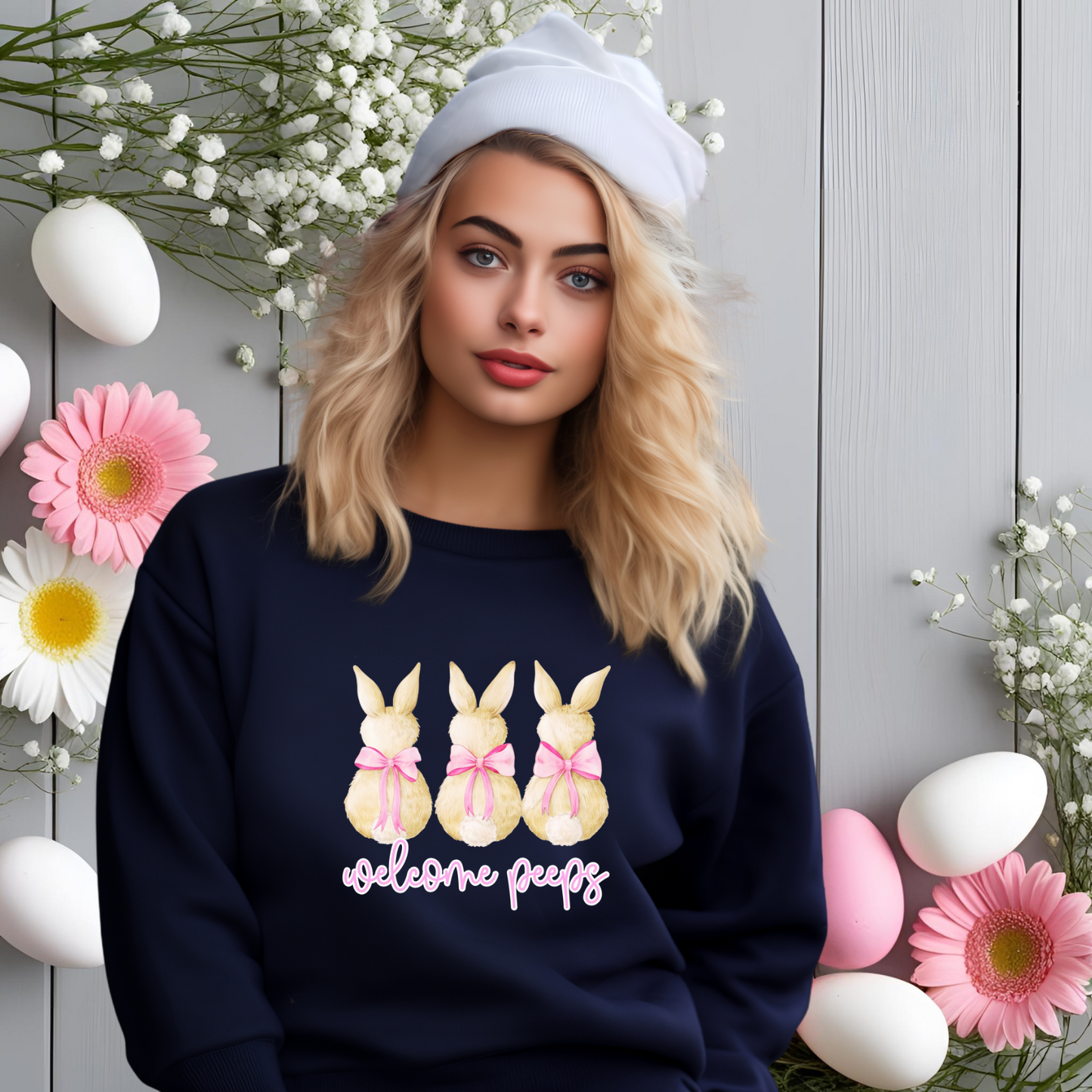 Welcome Peeps Crewneck Sweatshirt