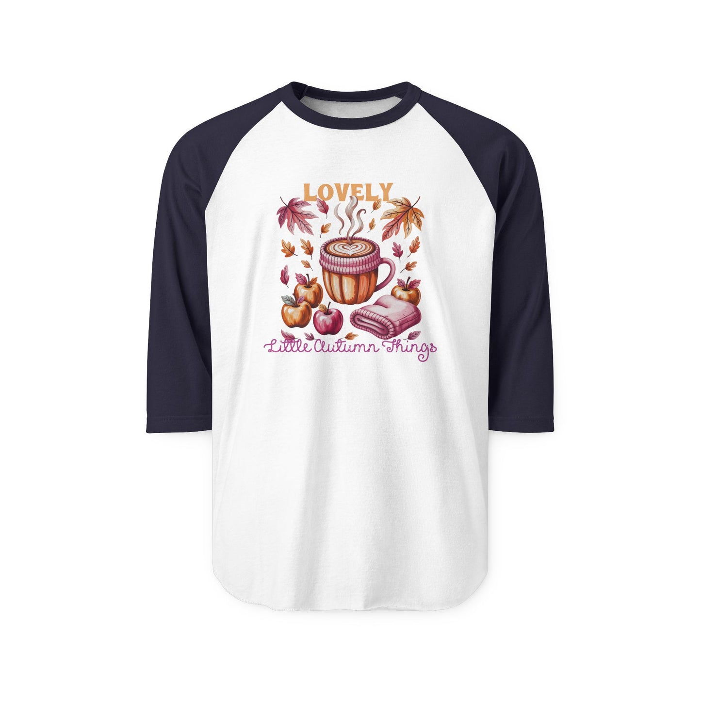 Lovely Little Autumn Things Baseball Tee