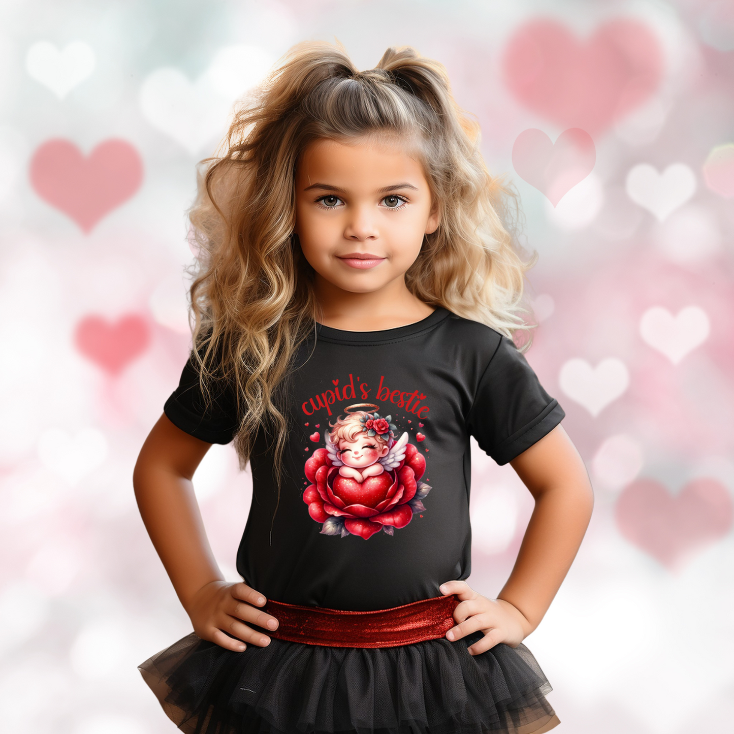 Cupid’s Bestie Kid’s T-Shirt