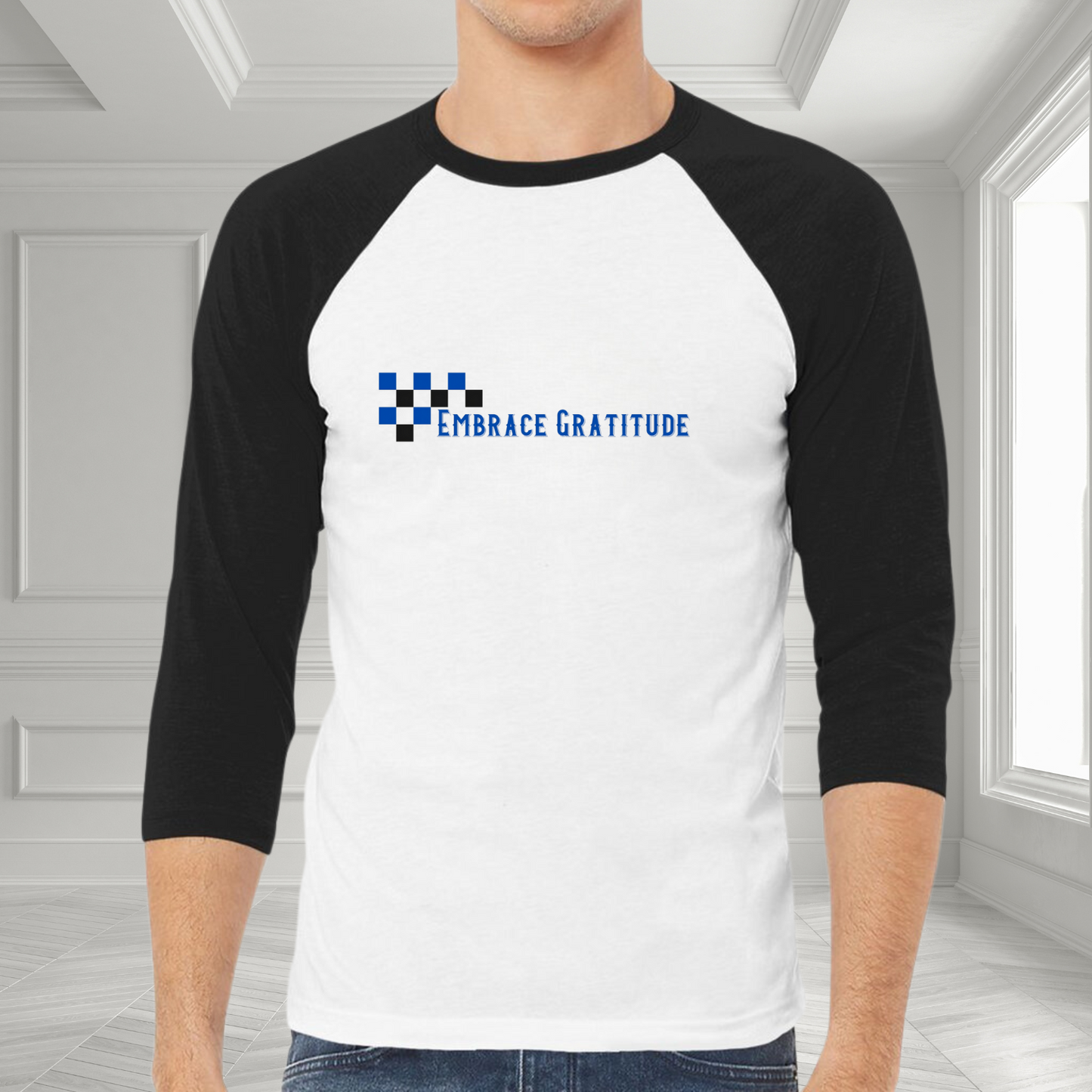 Embrace Gratitude Baseball Tee