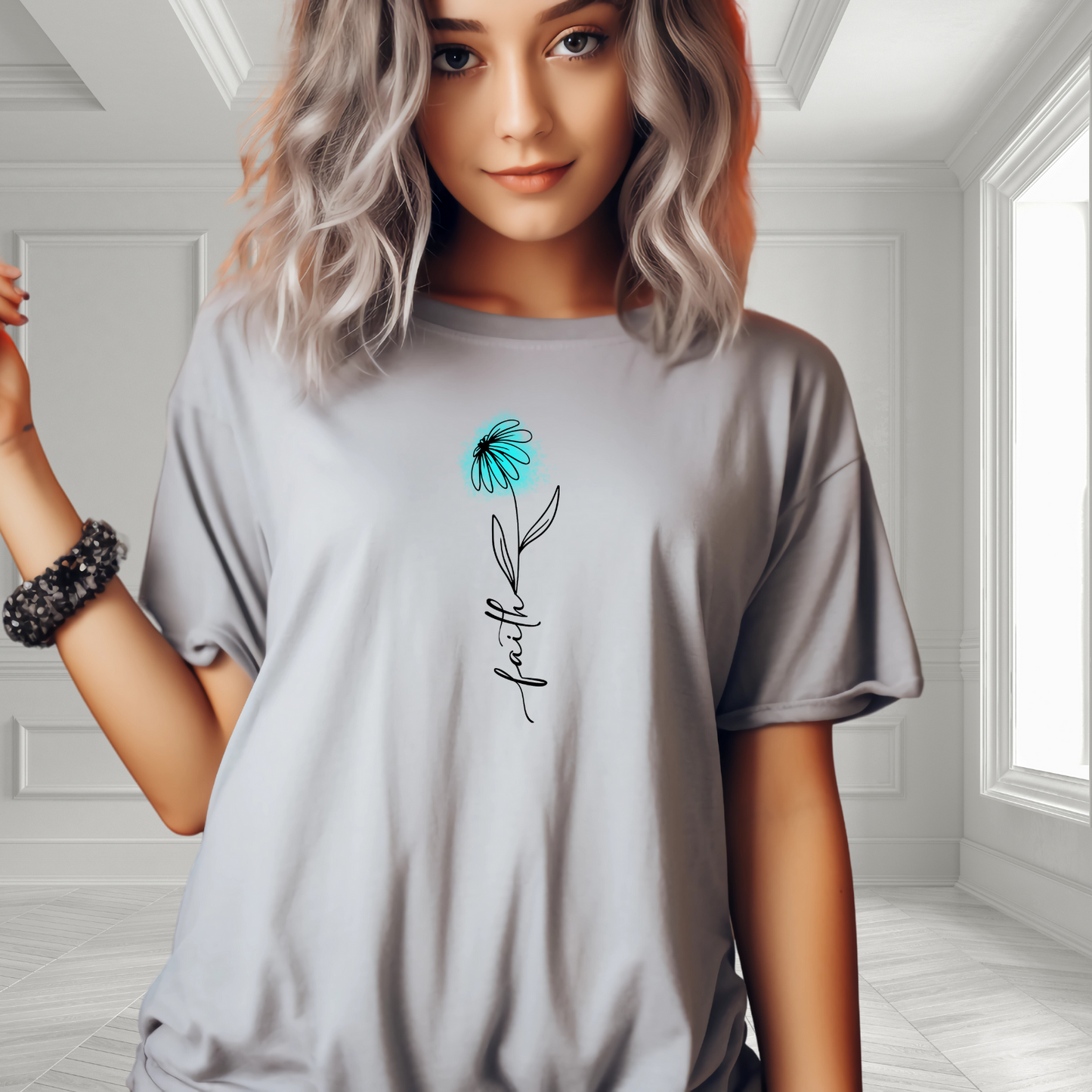 Faith Flower T-Shirt