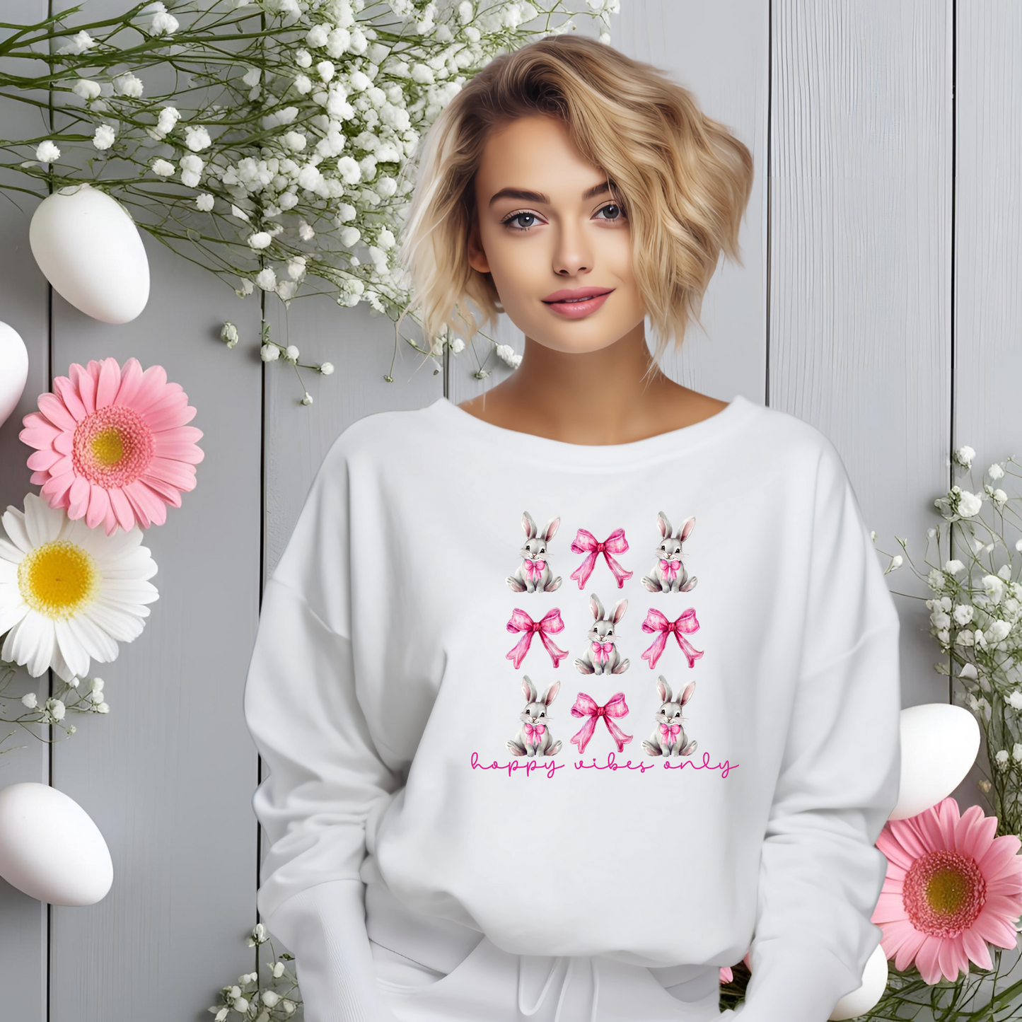 Hoppy Vibes Only Crewneck Sweatshirt