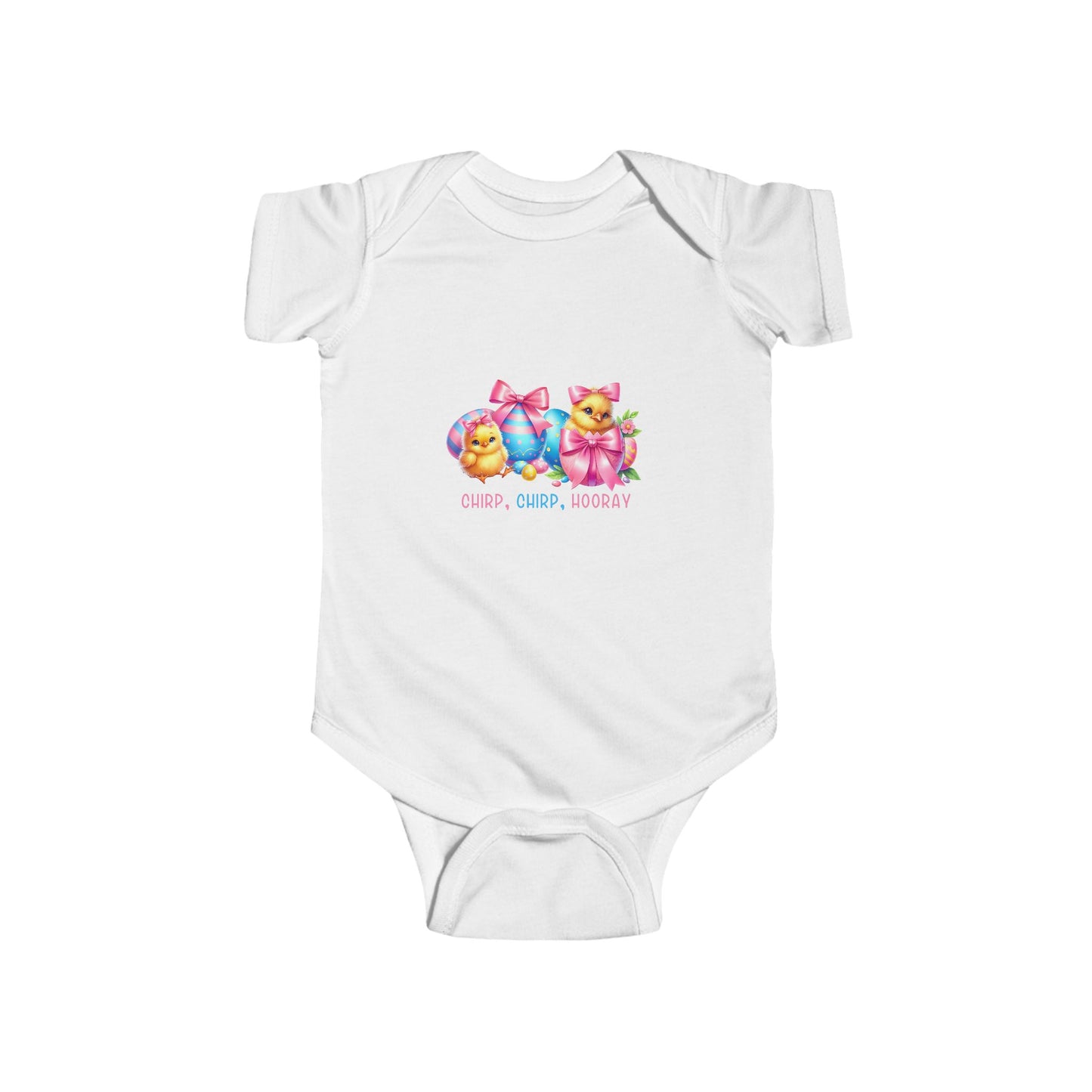Chirp, Chirp, Hooray Infant Short Sleeve Onesie