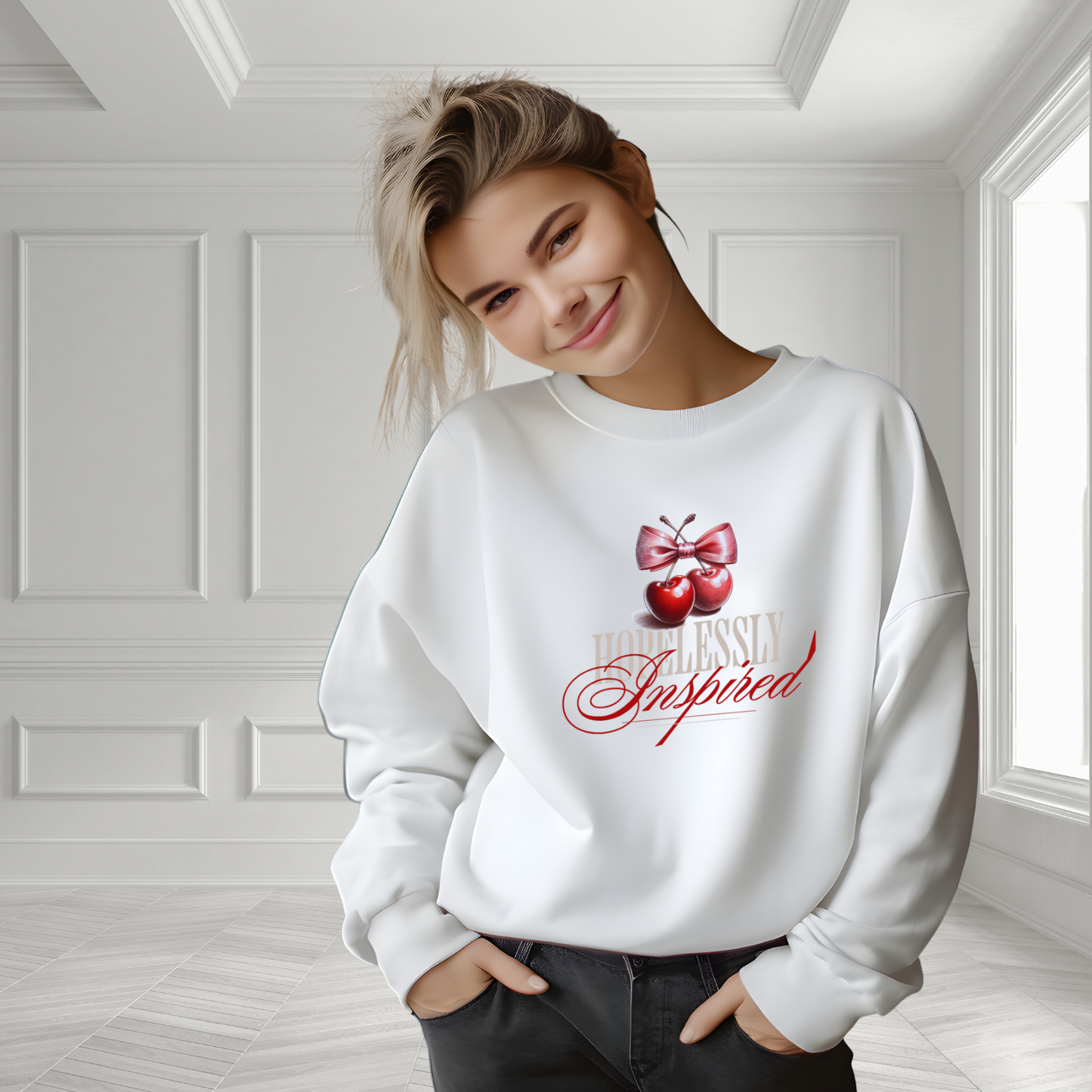 Hopelessly Inspired Crewneck Sweatshirt