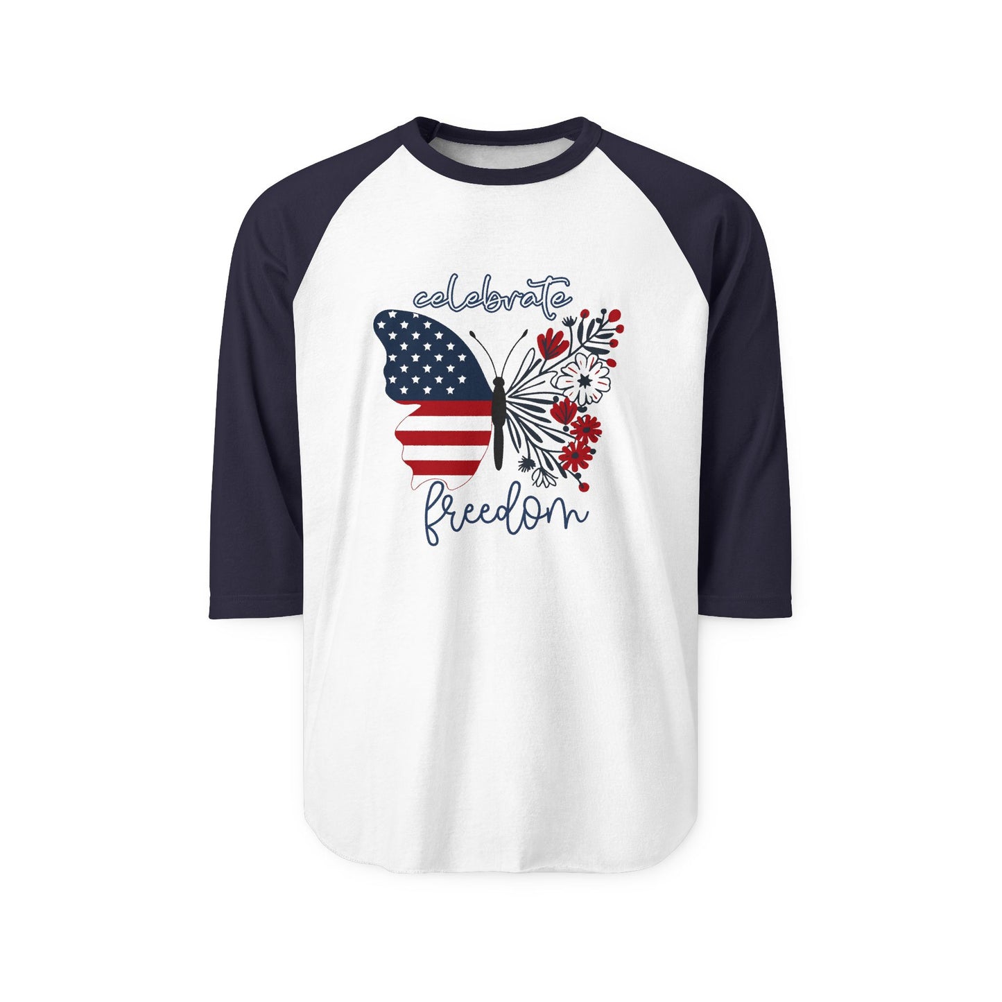 Celebrate Freedom Baseball Tee
