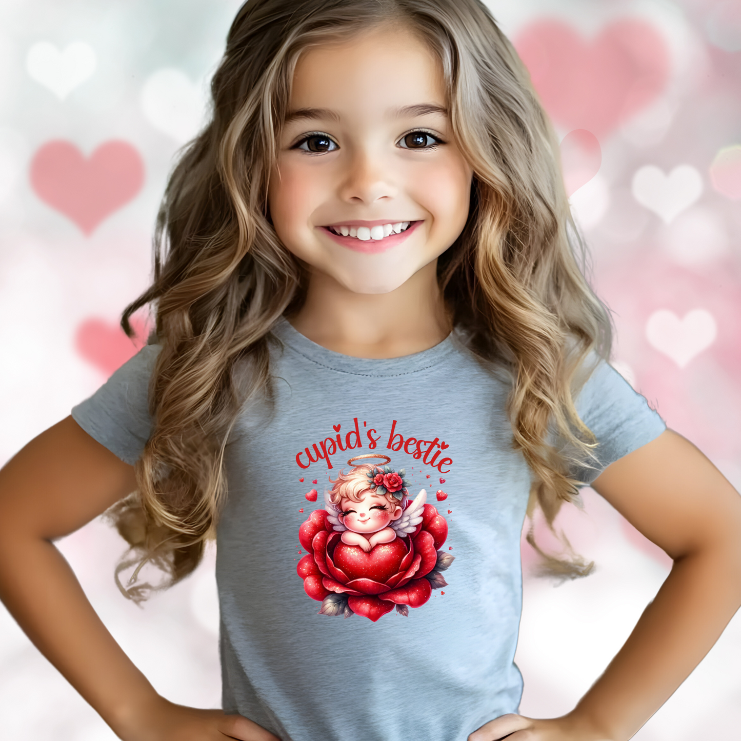 Cupid’s Bestie Kid’s T-Shirt