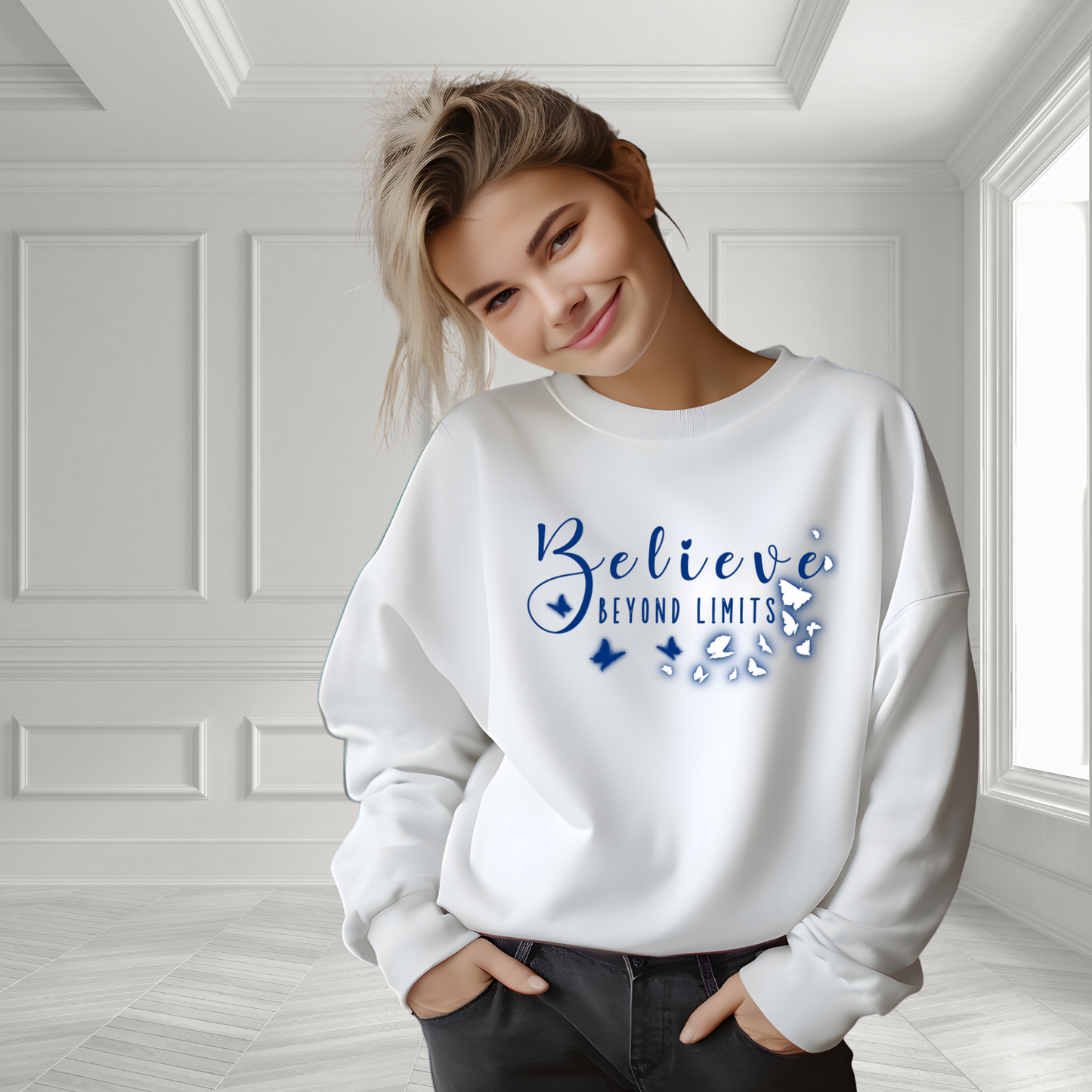 Believe Beyond Limits Crewneck Sweatshirt
