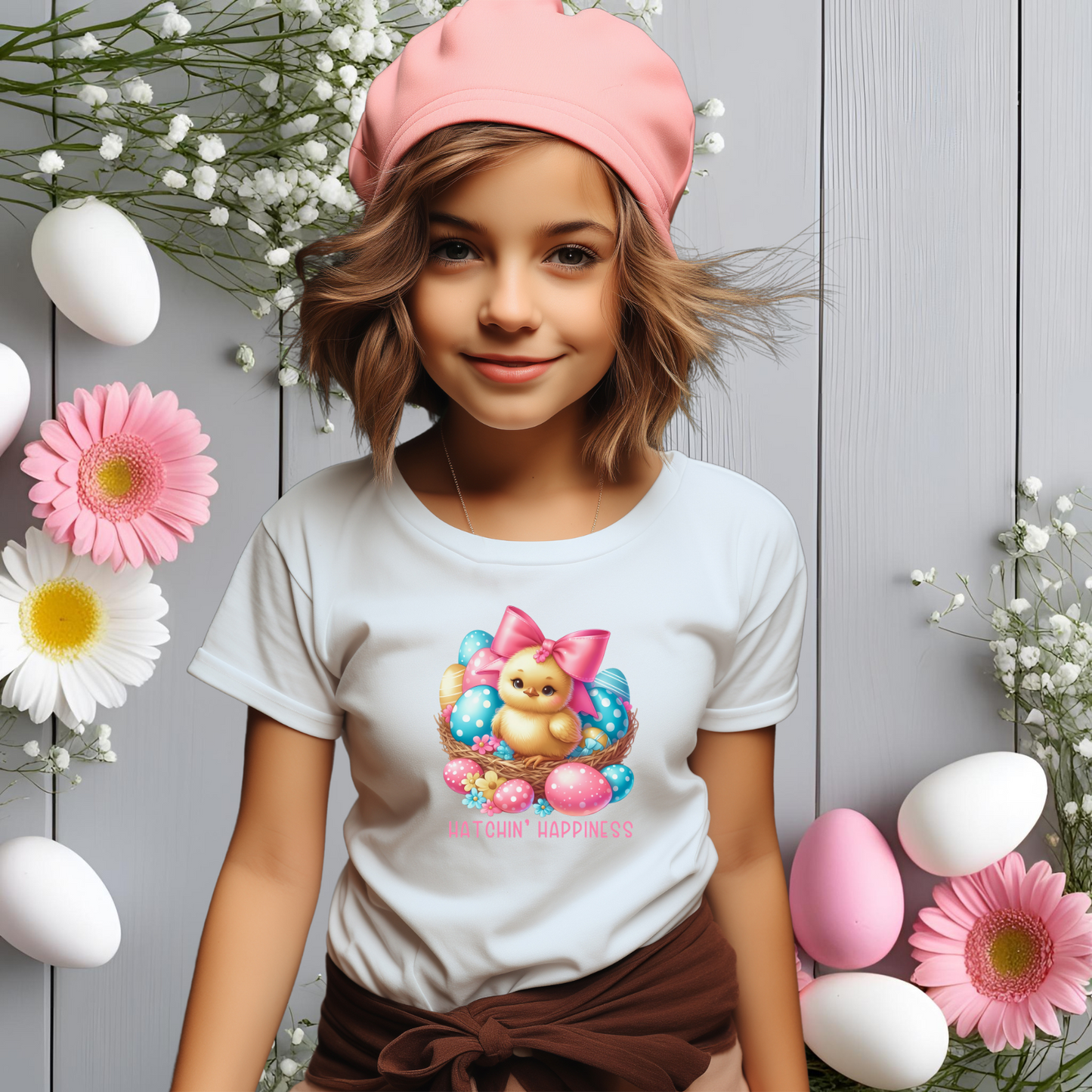 Hatchin’ Happiness Kids T-Shirt
