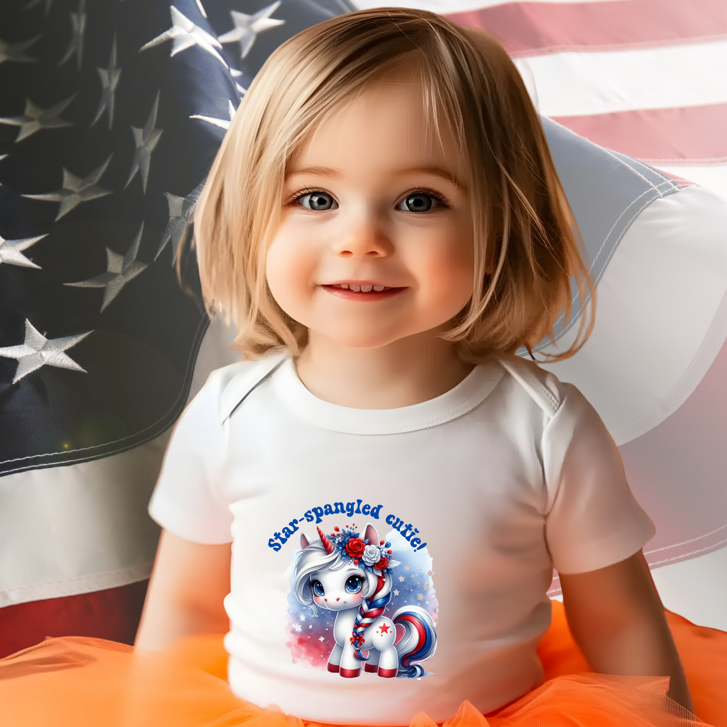 Star-Spangled Cutie Toddler T-Shirt