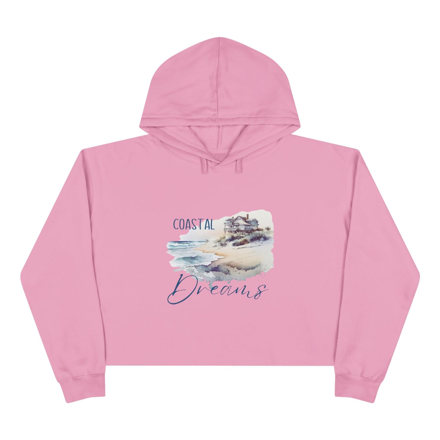 Coastal Dreams Crop Hoodie