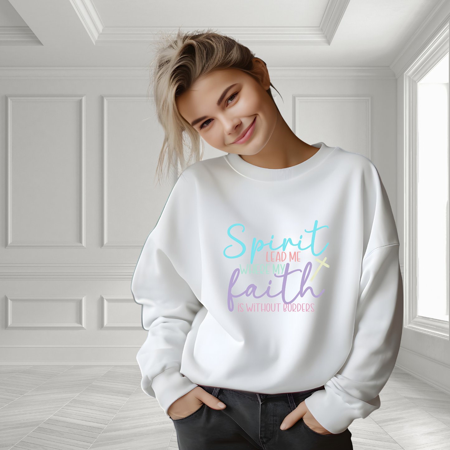 Spirit Lead Me Crewneck Sweatshirt