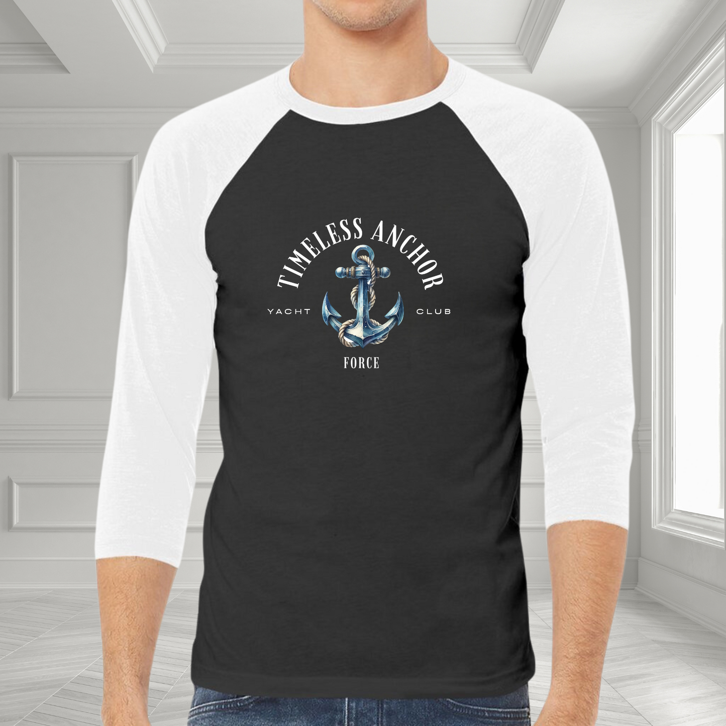 Timeless Anchor Force Baseball Tee