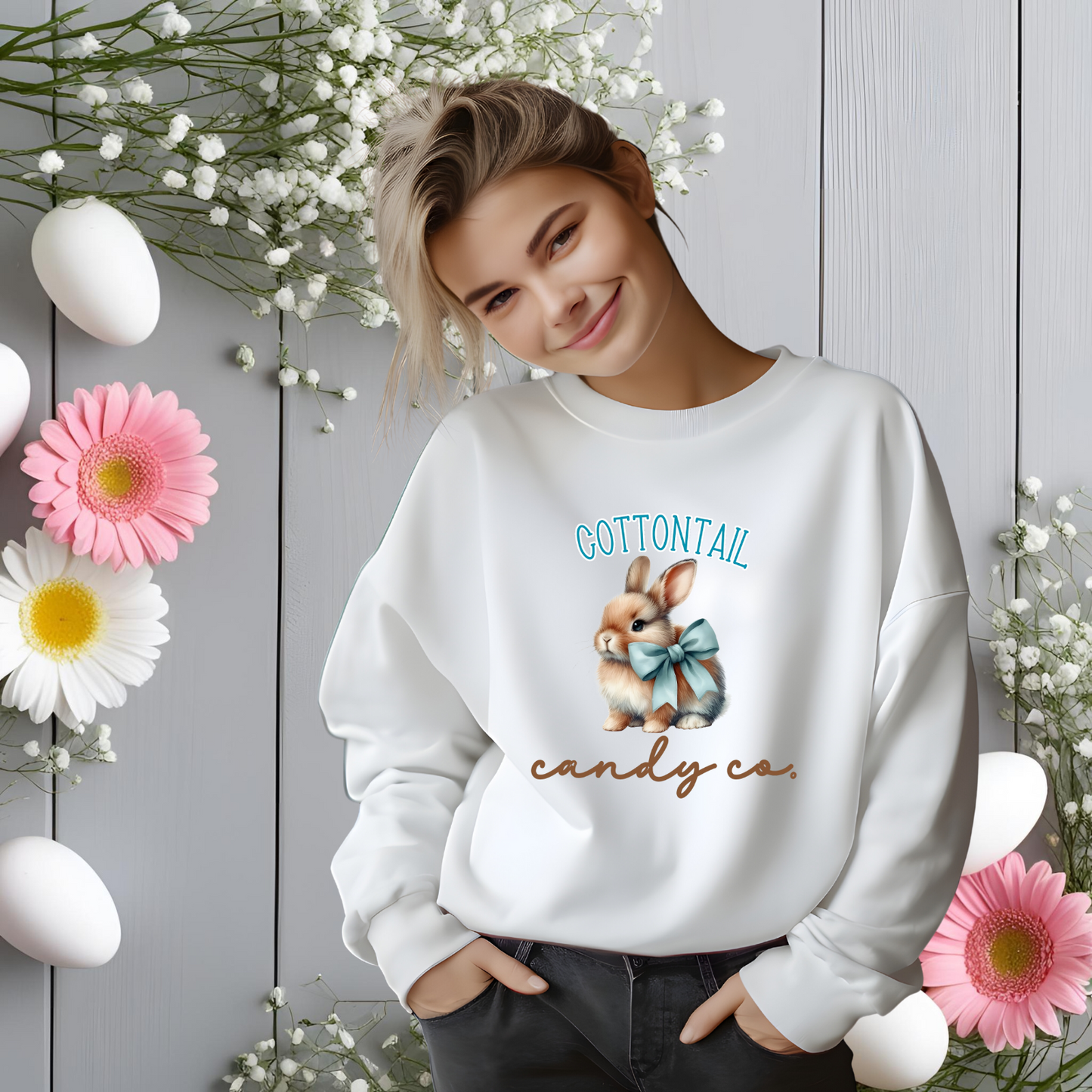 Cottontail Candy Co Crewneck Sweatshirt