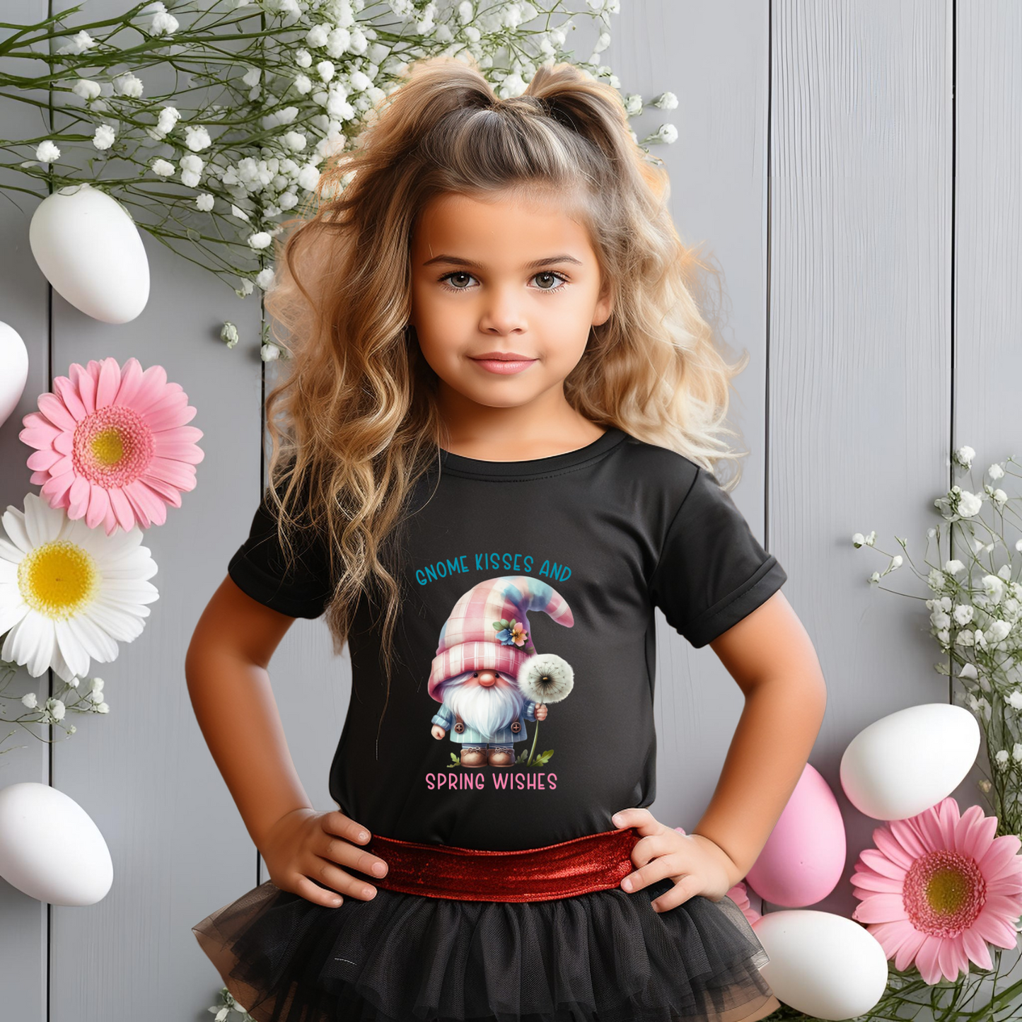 Gnome Kisses Kid's T-Shirt