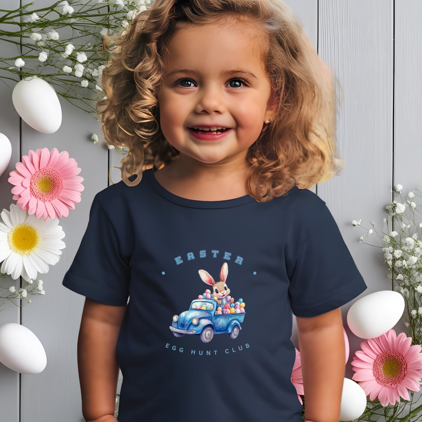 Easter Egg Hunt Club Toddler T-Shirt