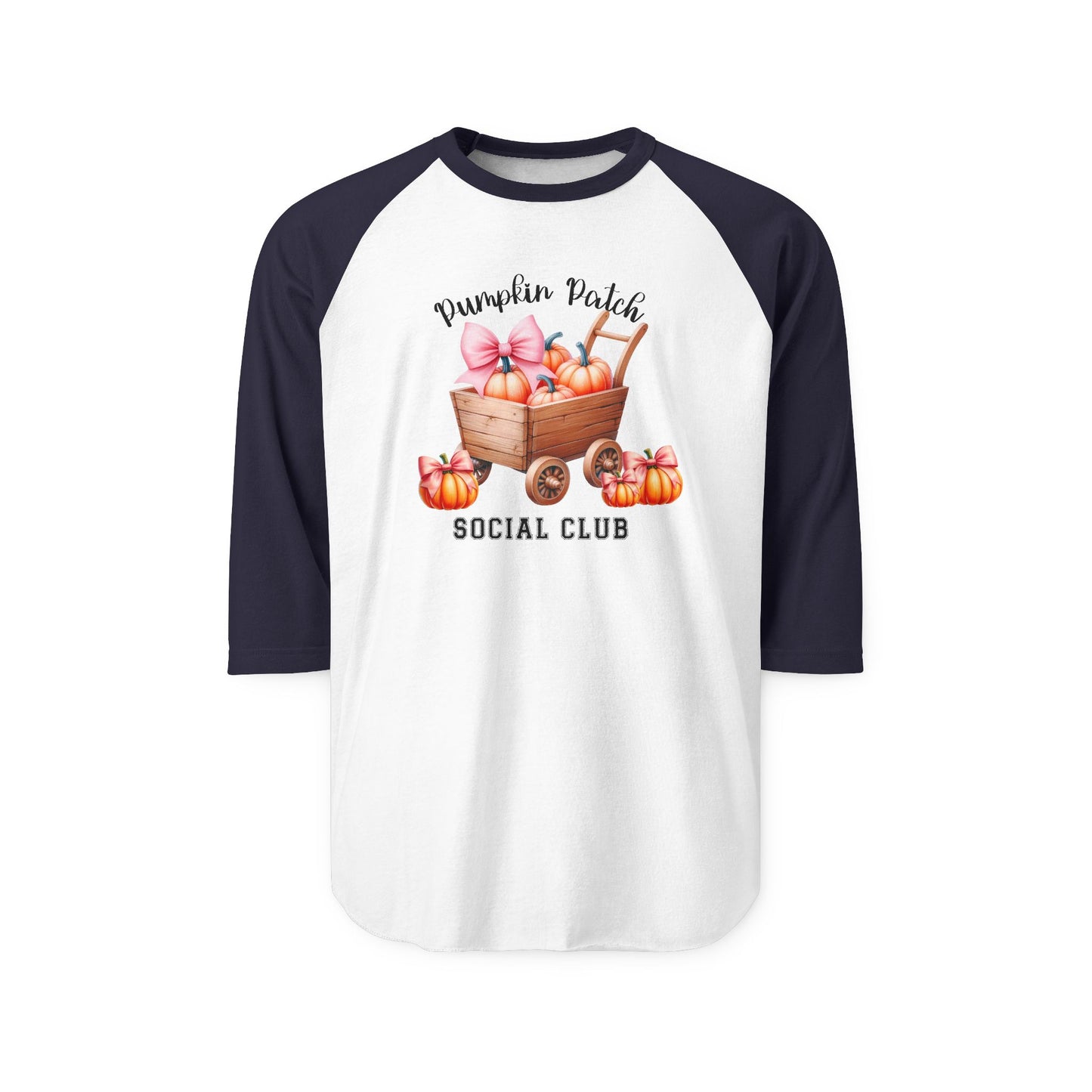 Pumpkin Patch Social Club Baseball Tee