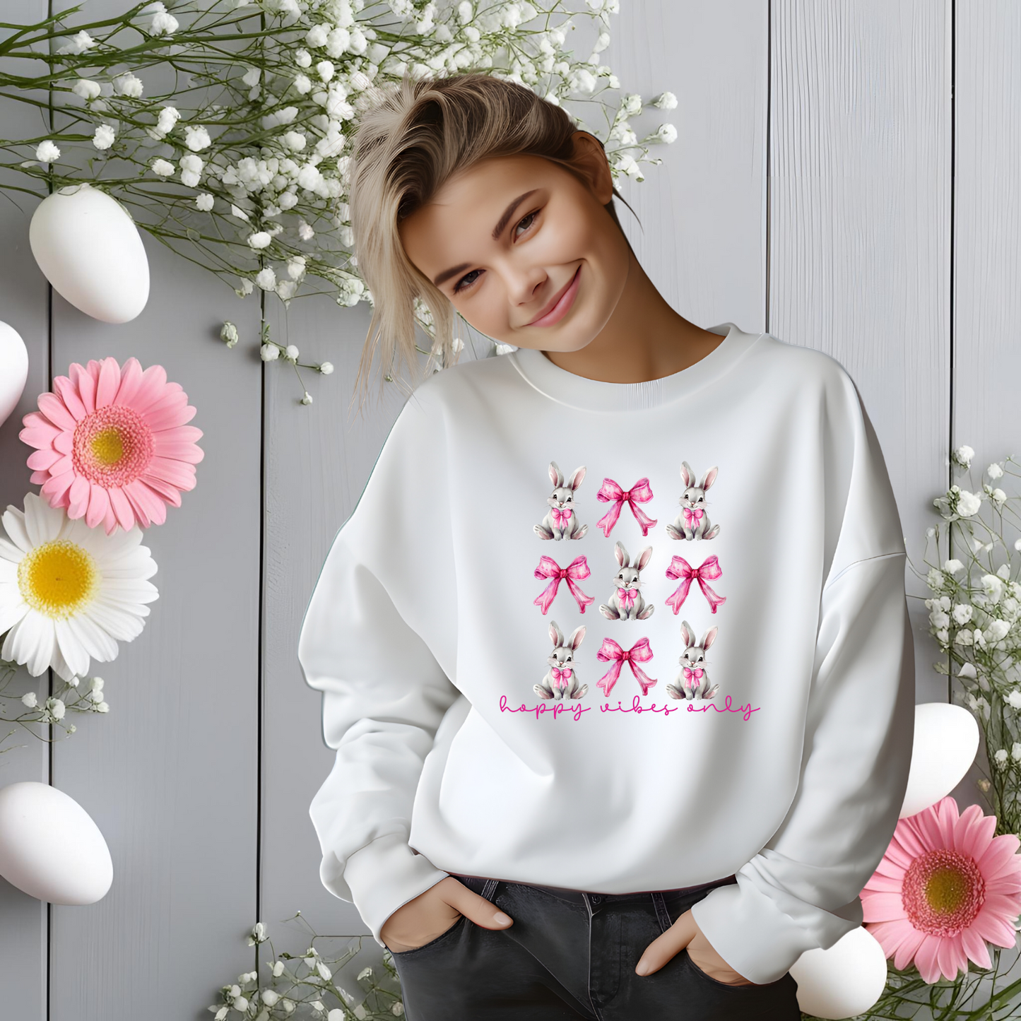Hoppy Vibes Only Crewneck Sweatshirt