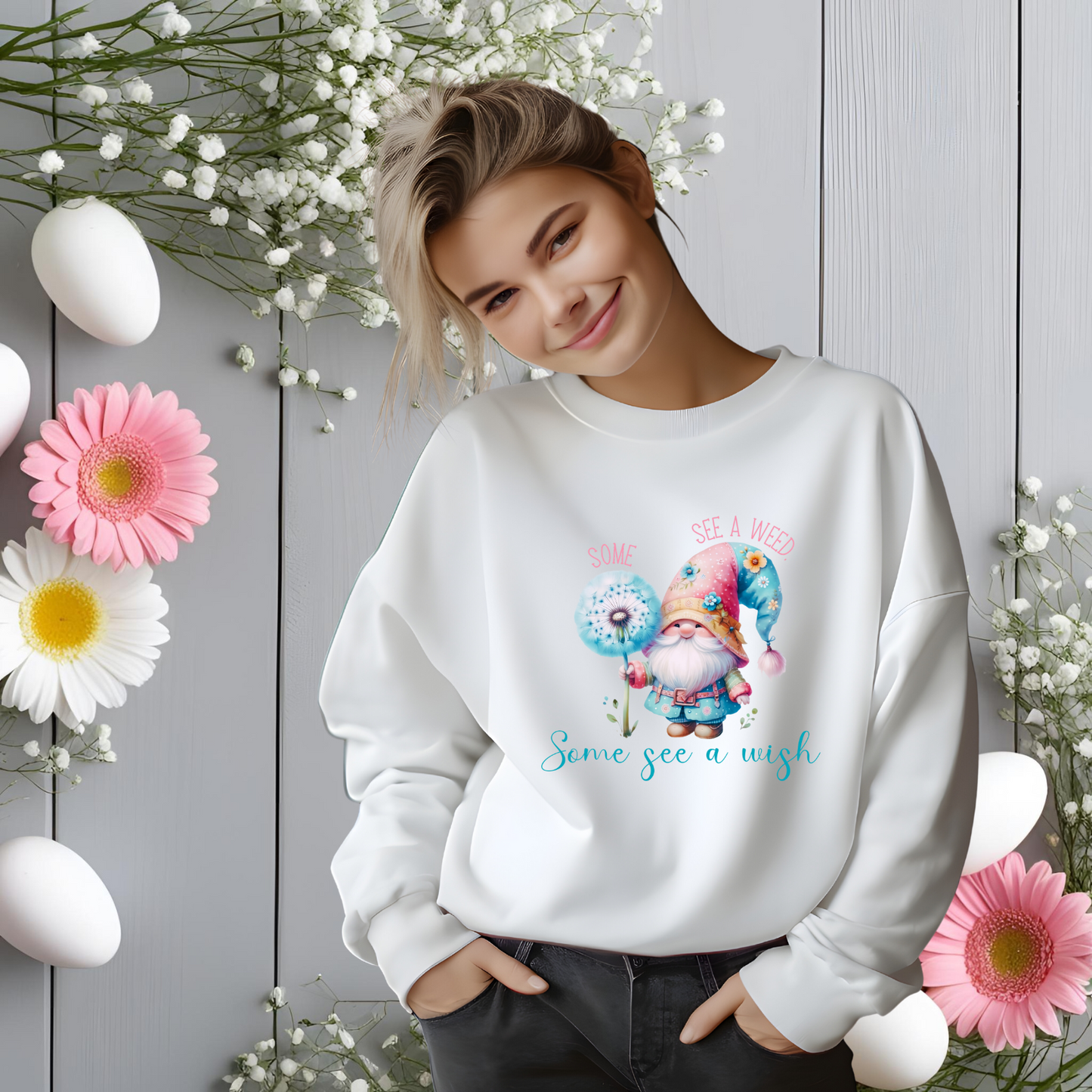 Some See A Wish Crewneck Sweatshirt