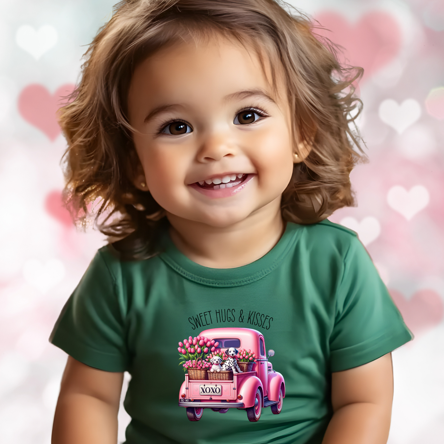 Sweet Hugs & Kisses Toddler T-Shirt