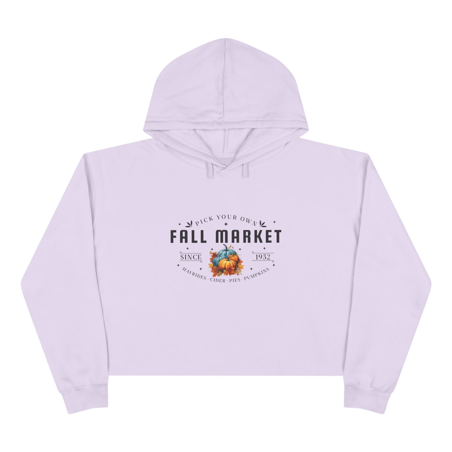 Fall Market Crop Hoodie