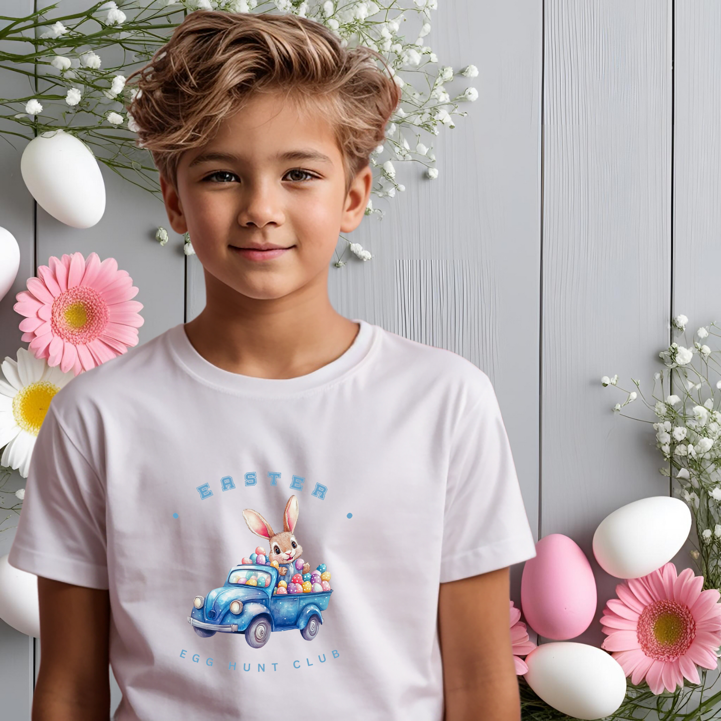 Easter Egg Hunt Club Kid's T-Shirt