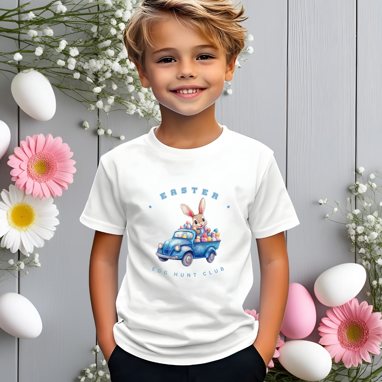 Easter Egg Hunt Club Kid's T-Shirt