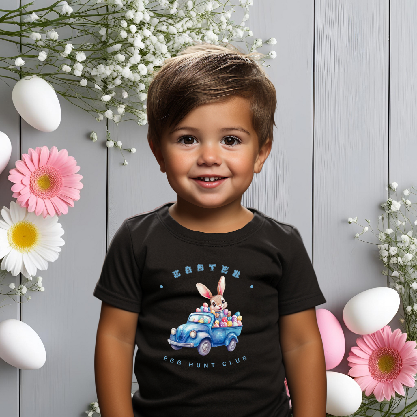 Easter Egg Hunt Club Toddler T-Shirt