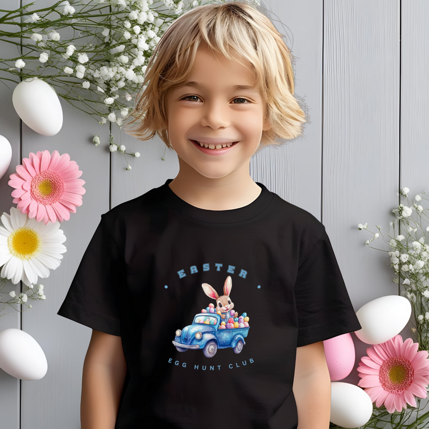 Easter Egg Hunt Club Kid's T-Shirt