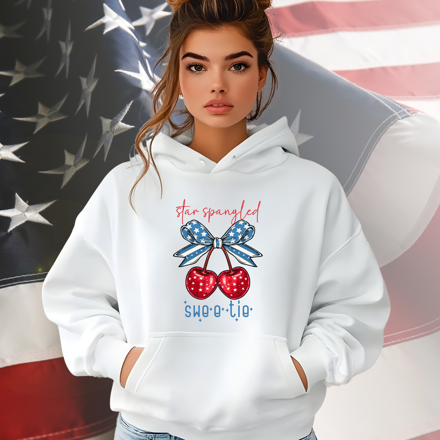 Star-Spangled Sweetie Pullover Hoodie