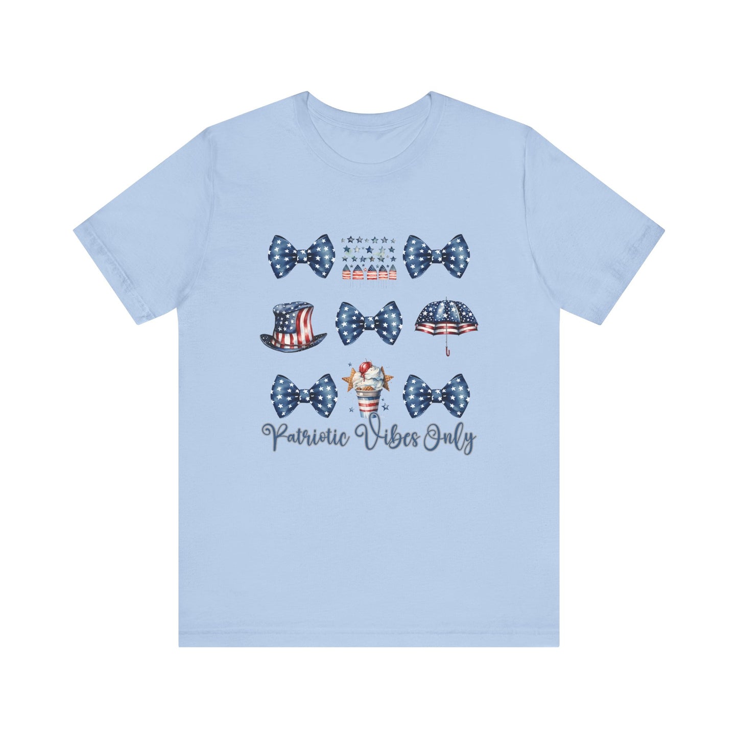 Patriotic Vibes Only T-Shirt