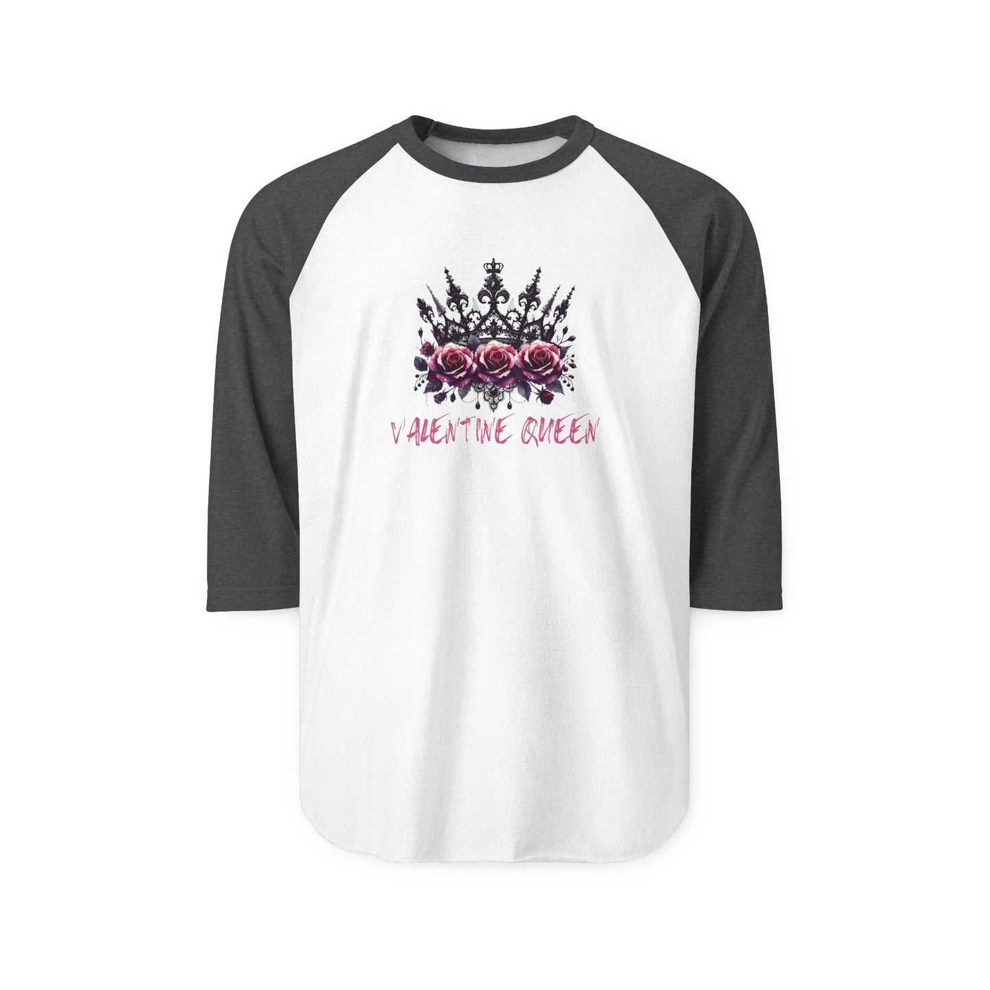 Valentine Queen Baseball Tee