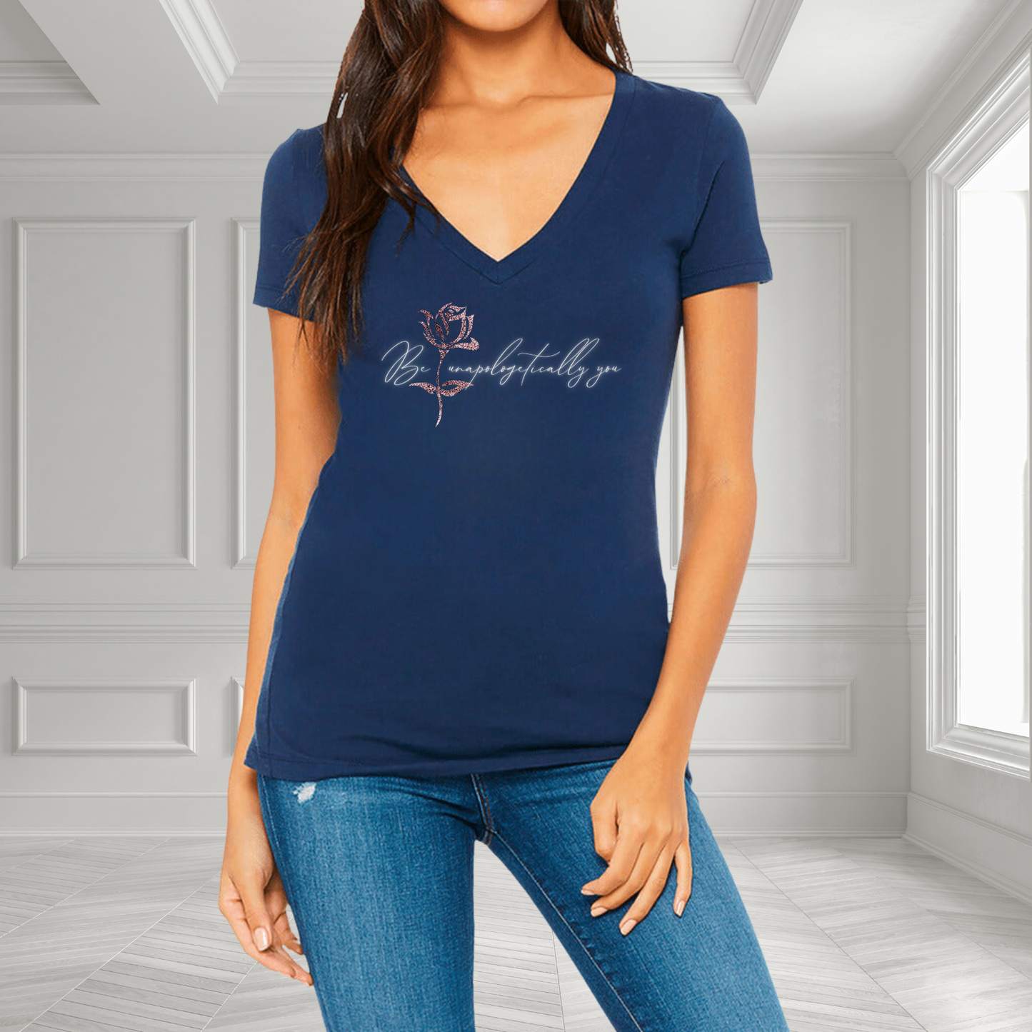 Be Unapologetically You V-Neck T-Shirt