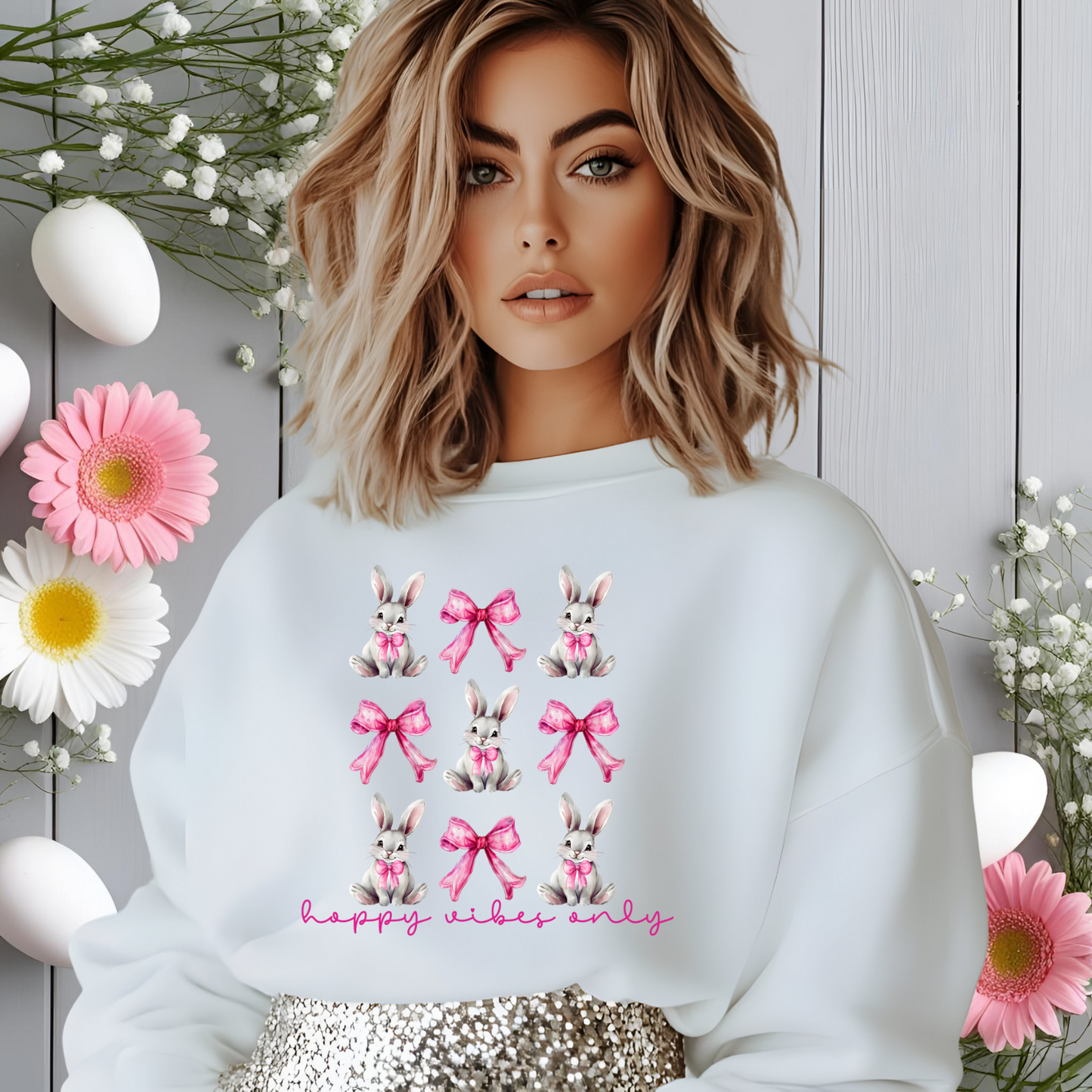 Hoppy Vibes Only Crewneck Sweatshirt