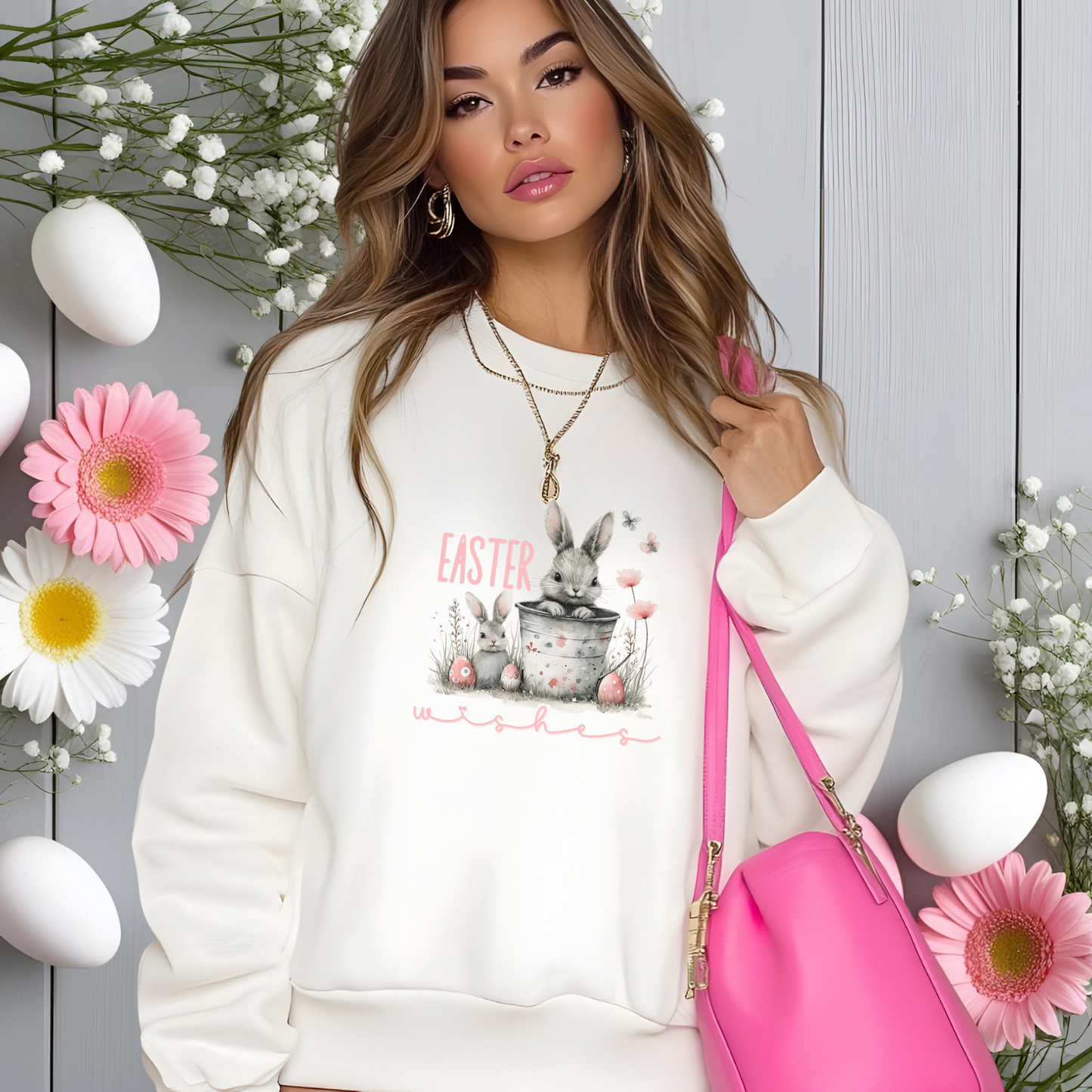 Easter Wishes Crewneck Sweatshirt