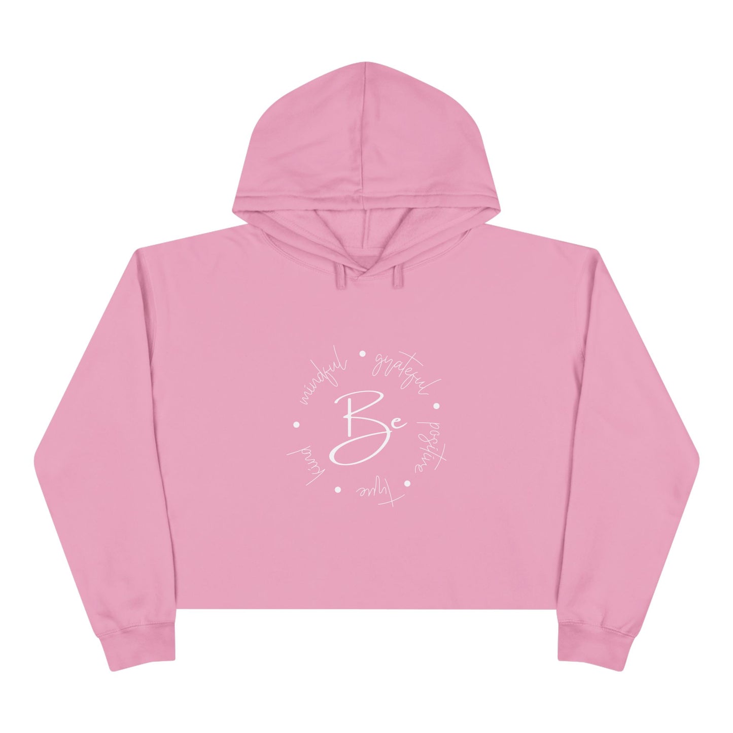 Be Kind, Grateful Crop Hoodie